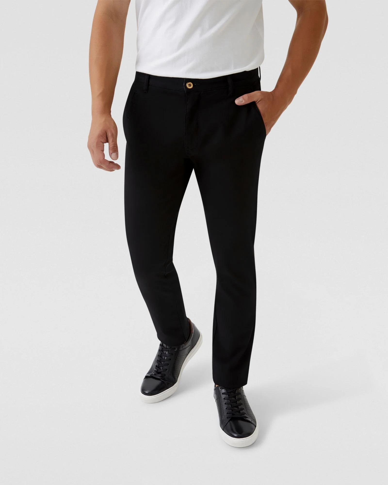 Stretch Skinny Fit Organic Cotton Chinos - Image 58