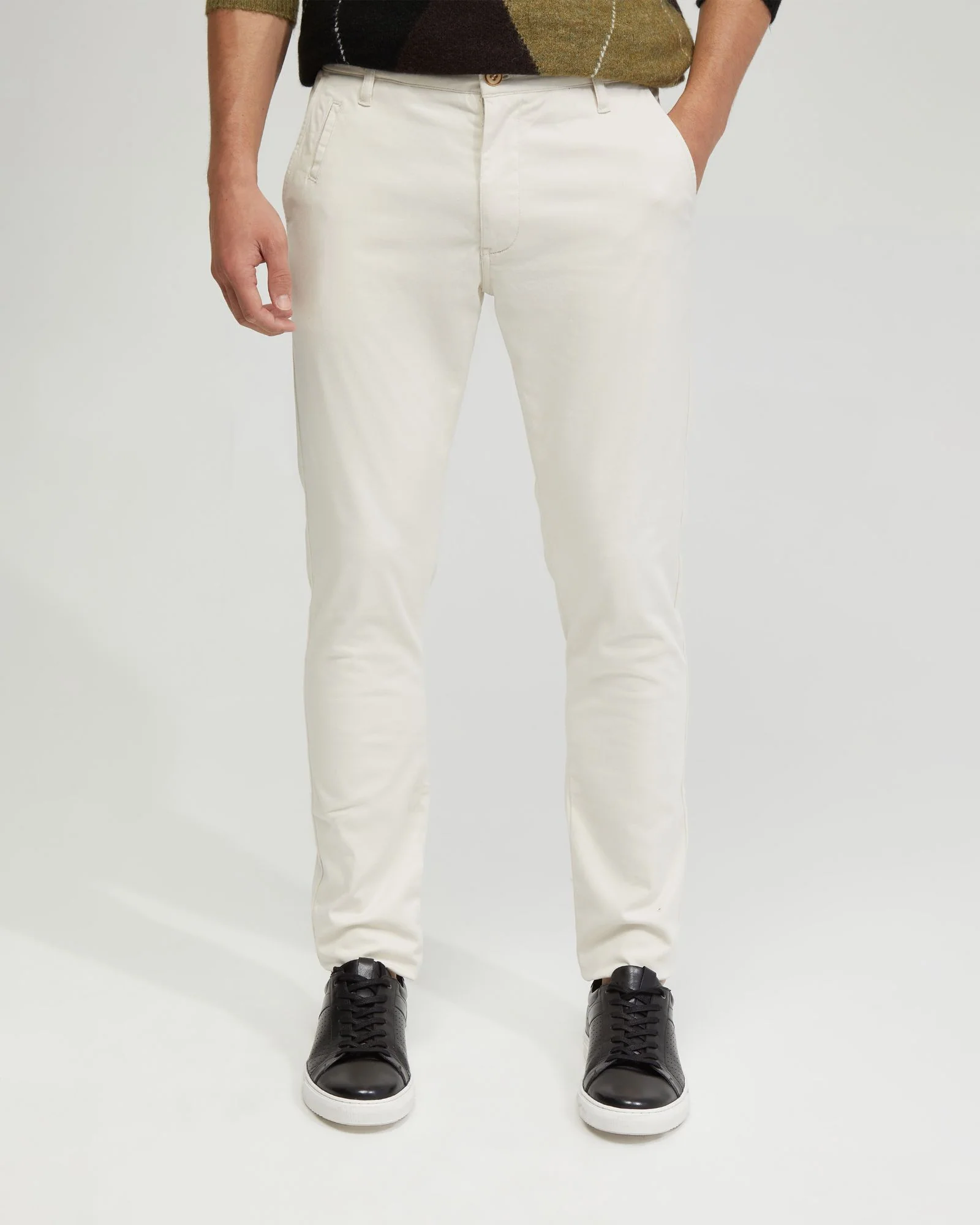Stretch Skinny Fit Organic Cotton Chinos - Image 61