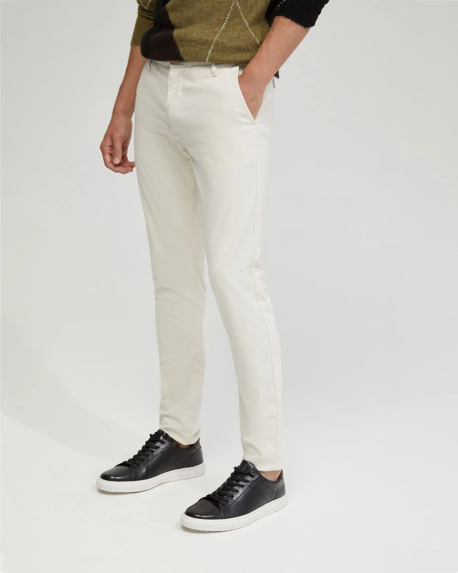 Stretch Skinny Fit Organic Cotton Chinos - Image 62