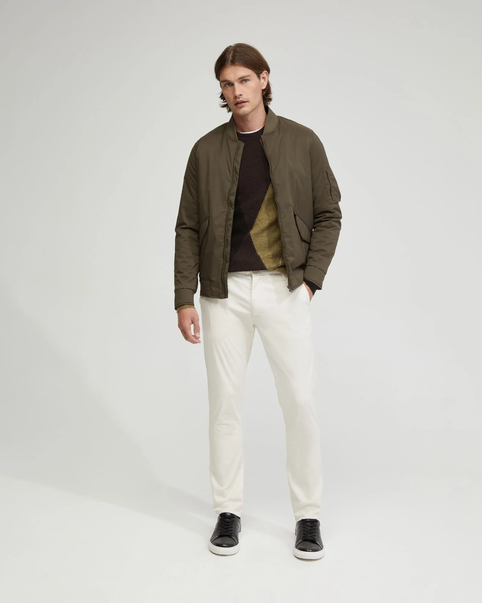 Stretch Skinny Fit Organic Cotton Chinos - Image 65