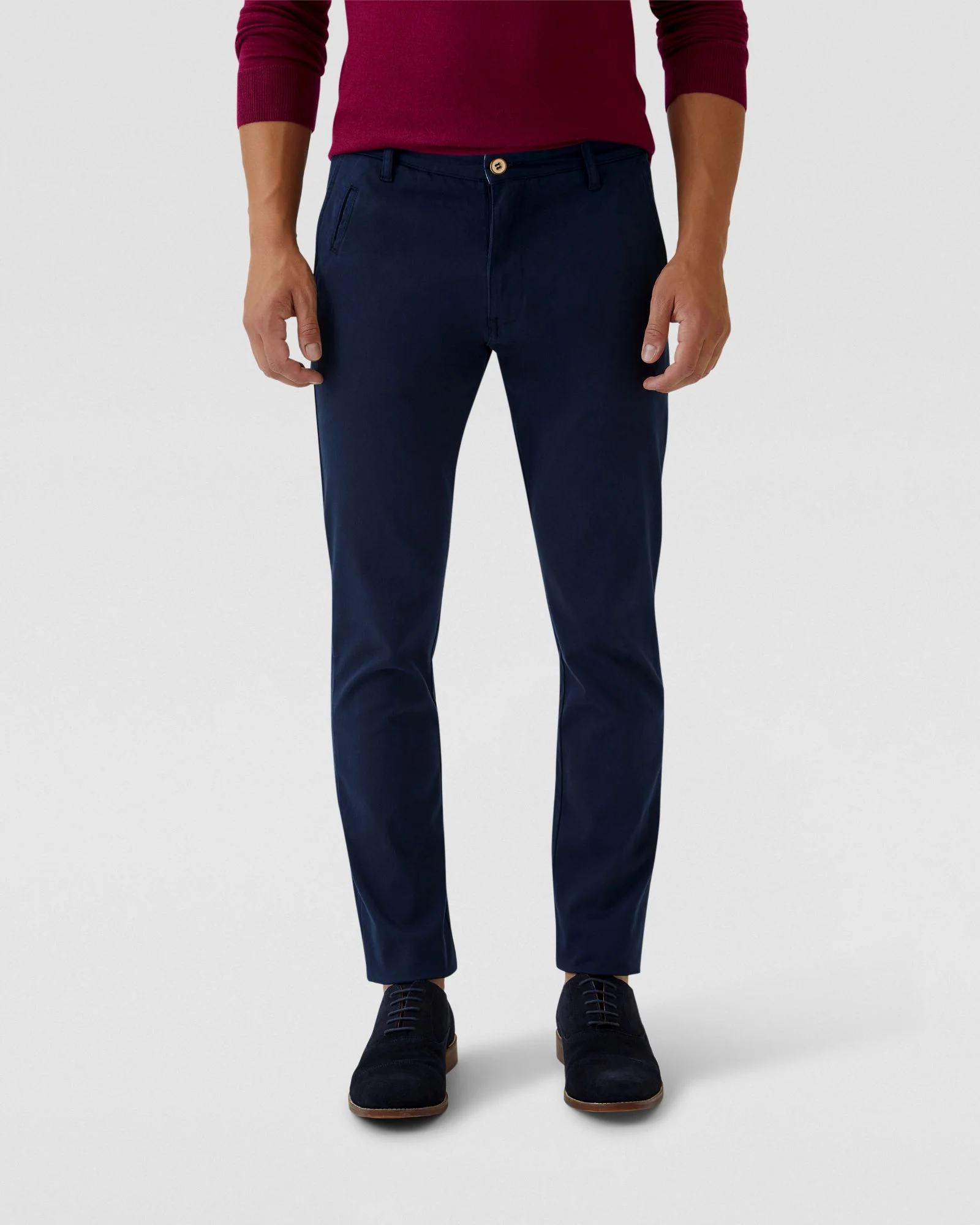 Stretch Skinny Fit Organic Cotton Chinos - Image 7