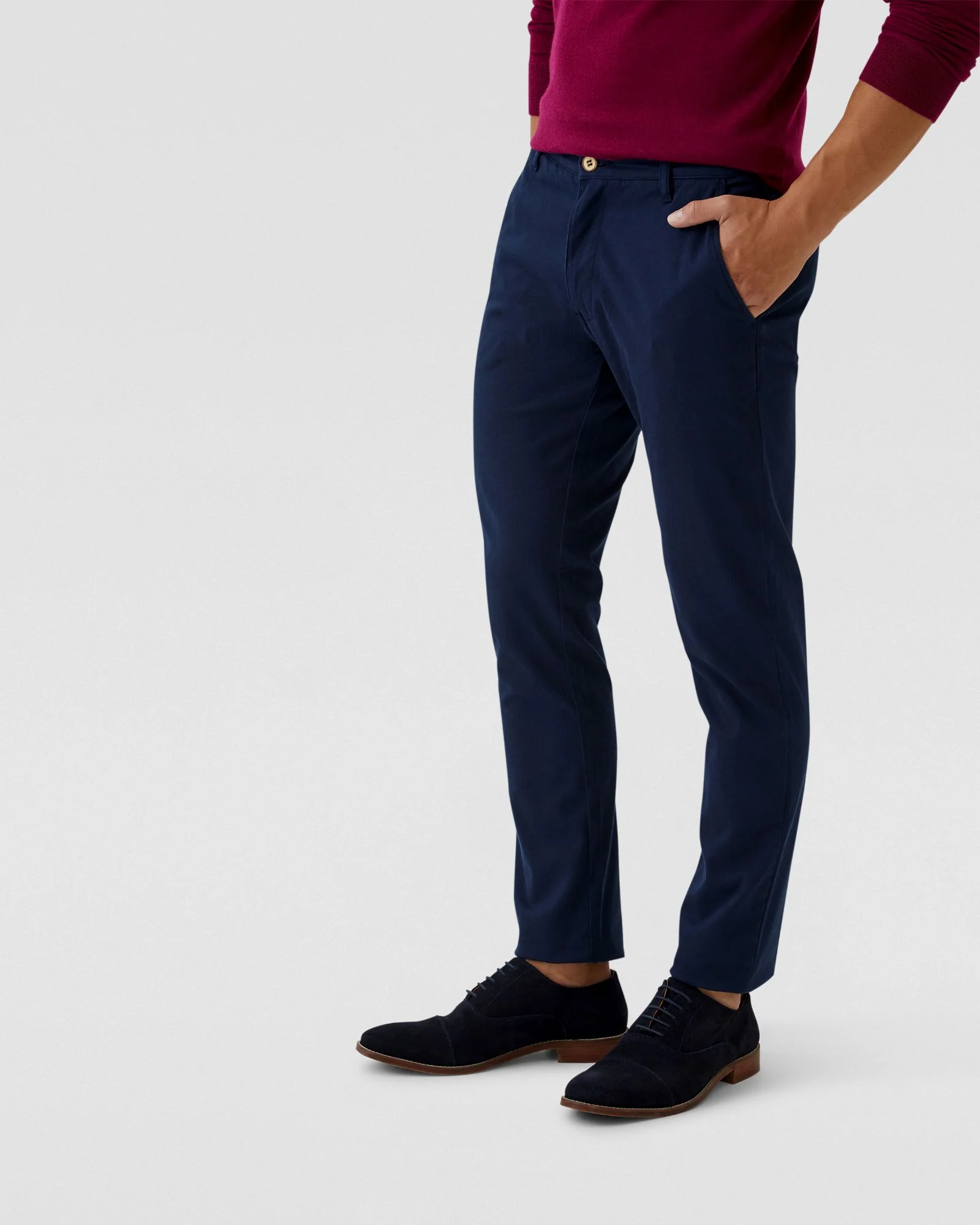 Stretch Skinny Fit Organic Cotton Chinos - Image 8