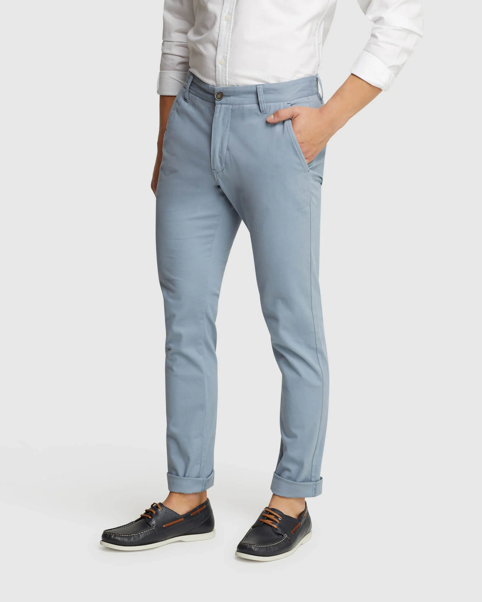 Stretch Skinny Organic Cotton Chinos - Image 2