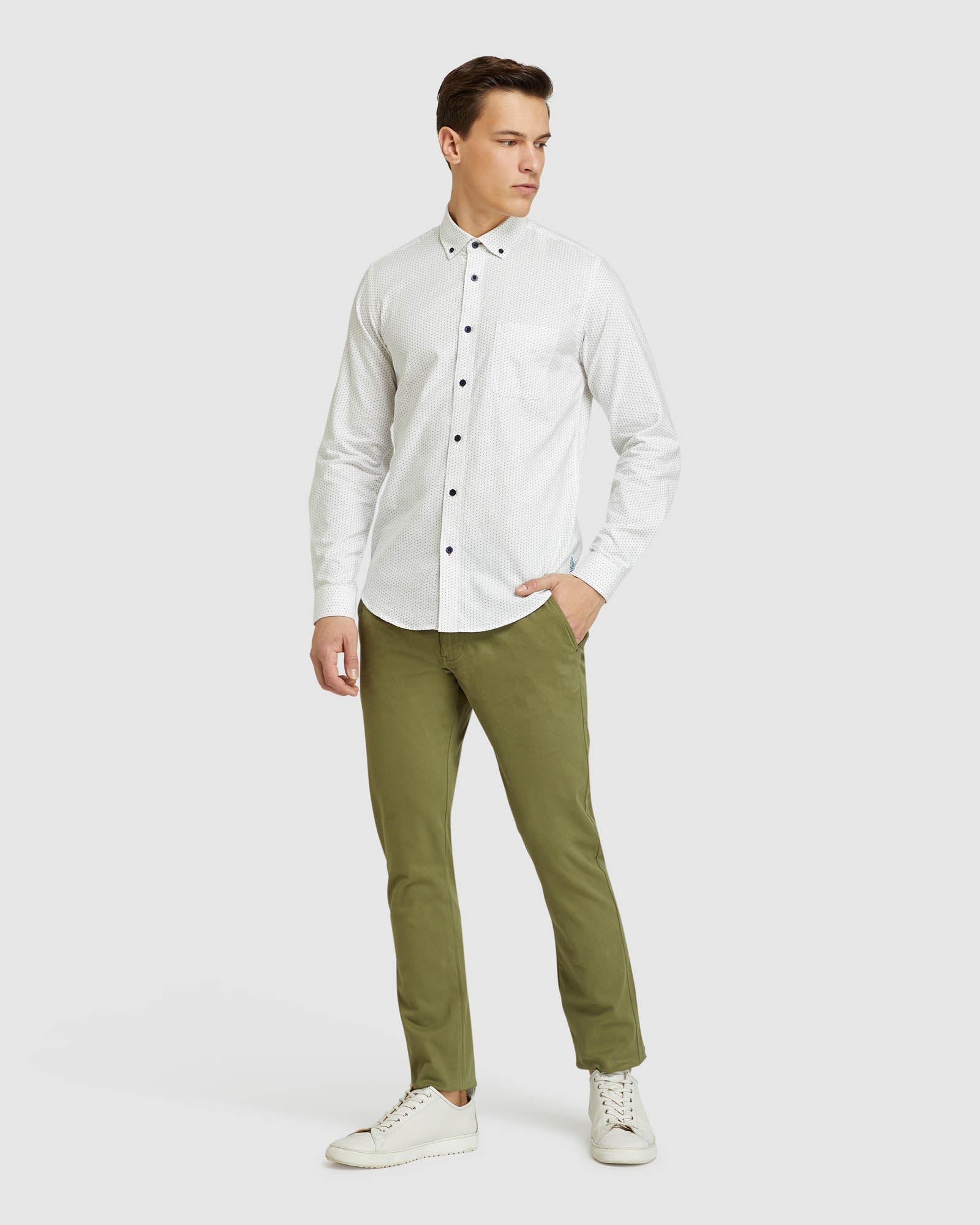 Stretch Skinny Organic Cotton Chinos - Image 23