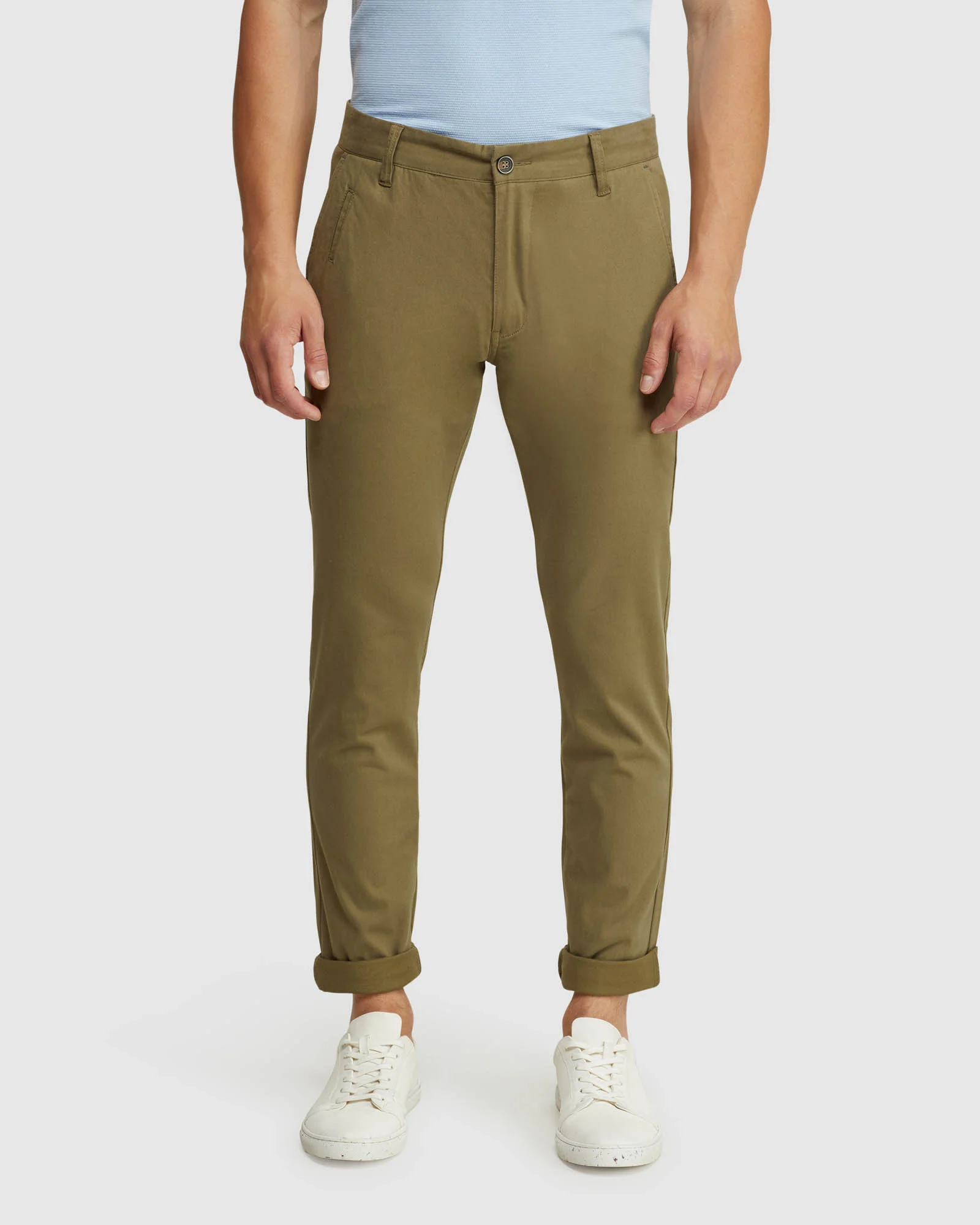 Stretch Skinny Organic Cotton Chinos - Image 26