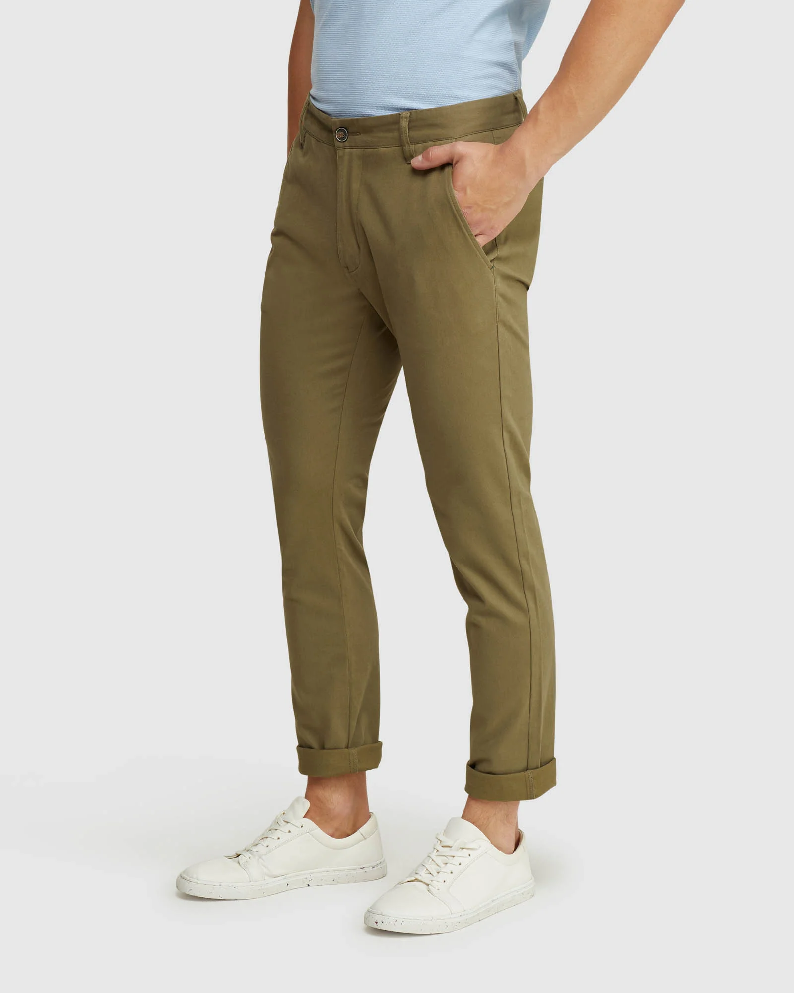 Stretch Skinny Organic Cotton Chinos - Image 27