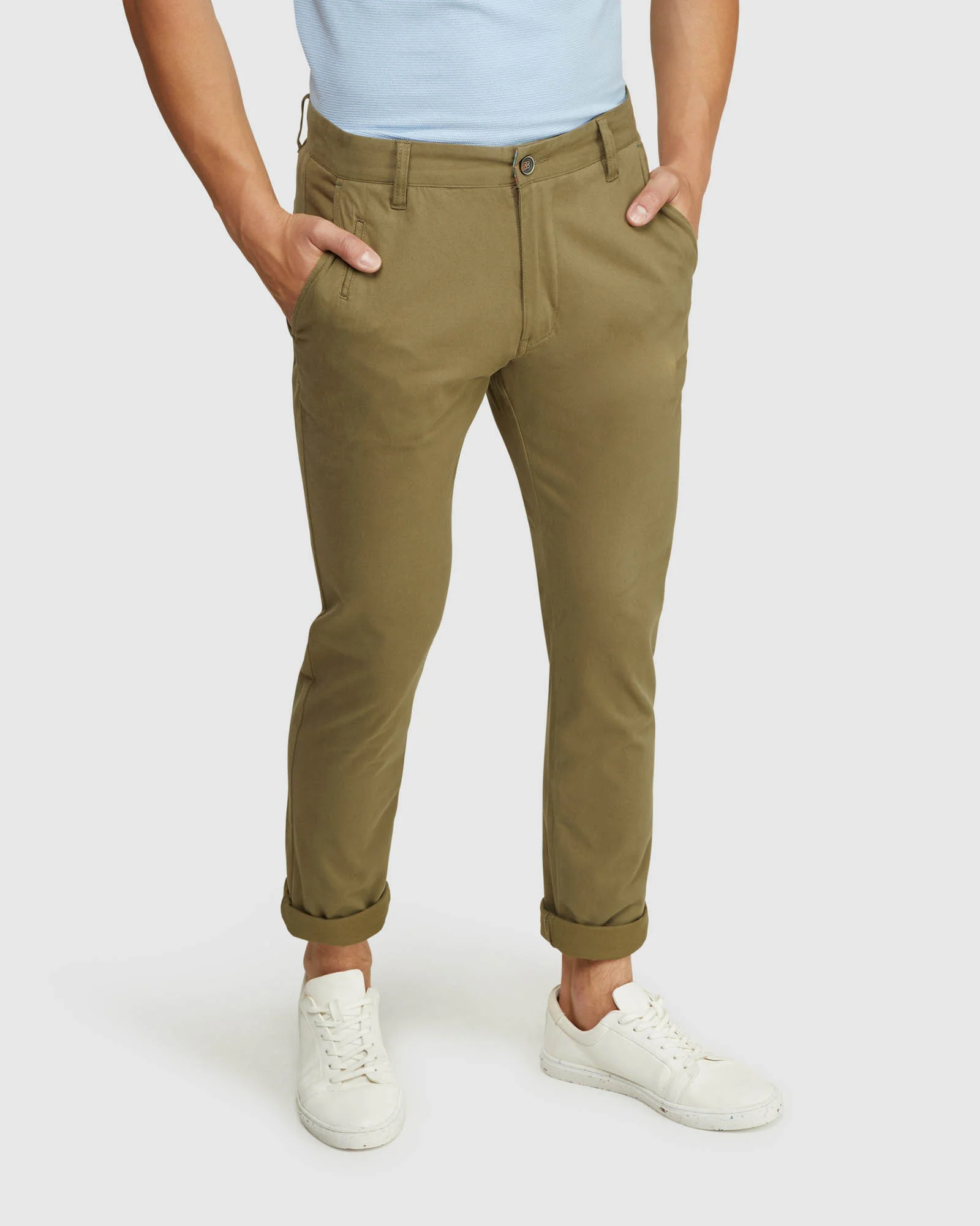 Stretch Skinny Organic Cotton Chinos - Image 29