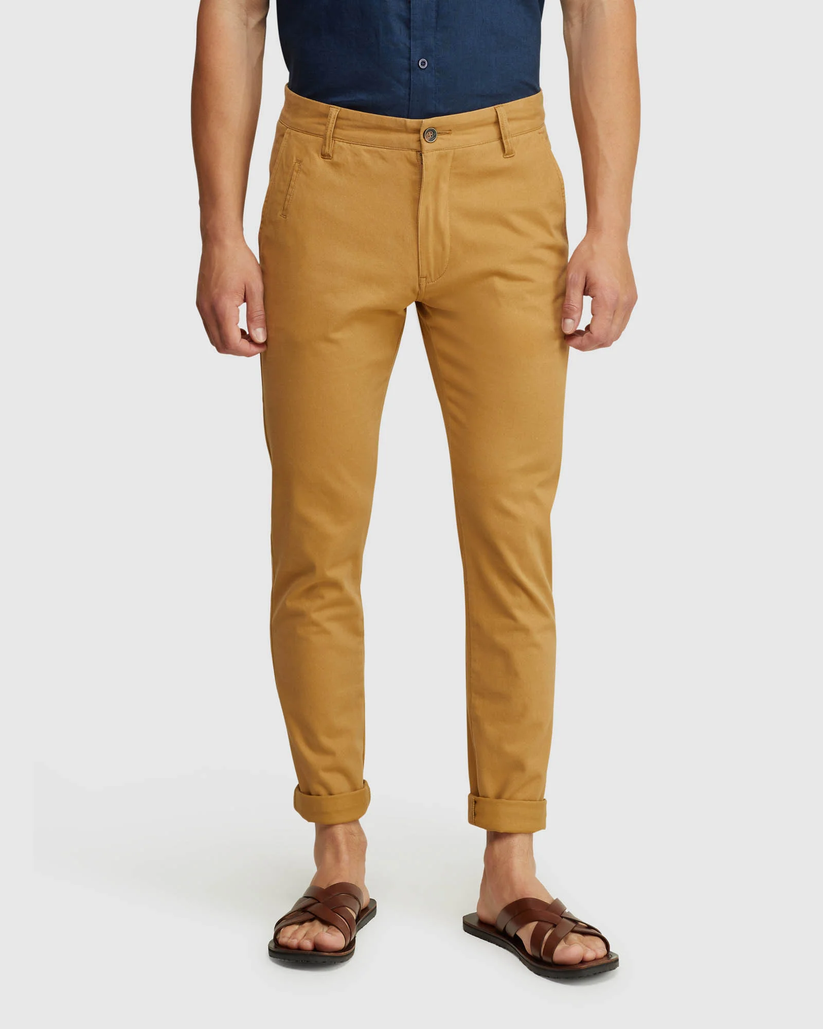 Stretch Skinny Organic Cotton Chinos - Image 38