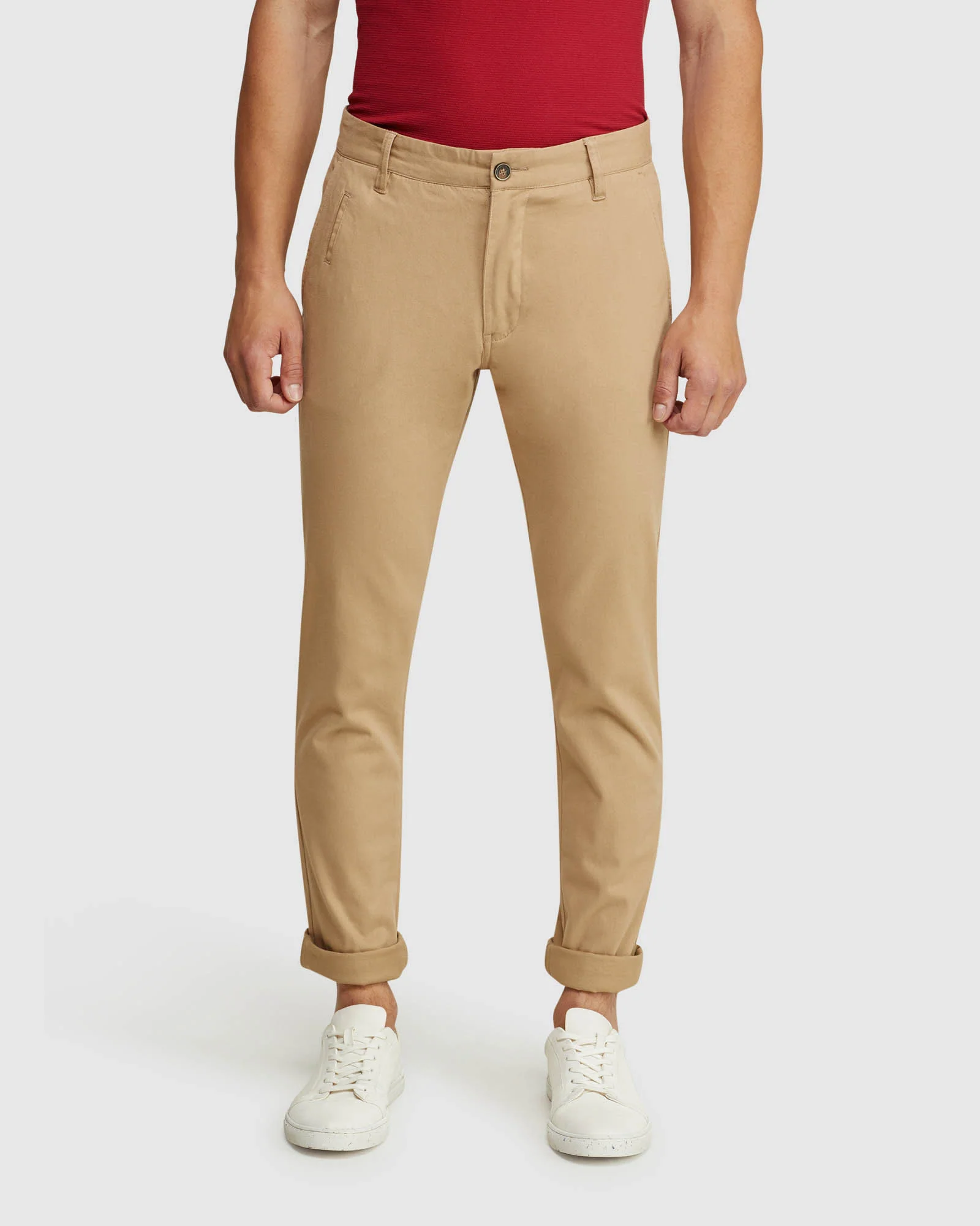 Stretch Skinny Organic Cotton Chinos - Image 50