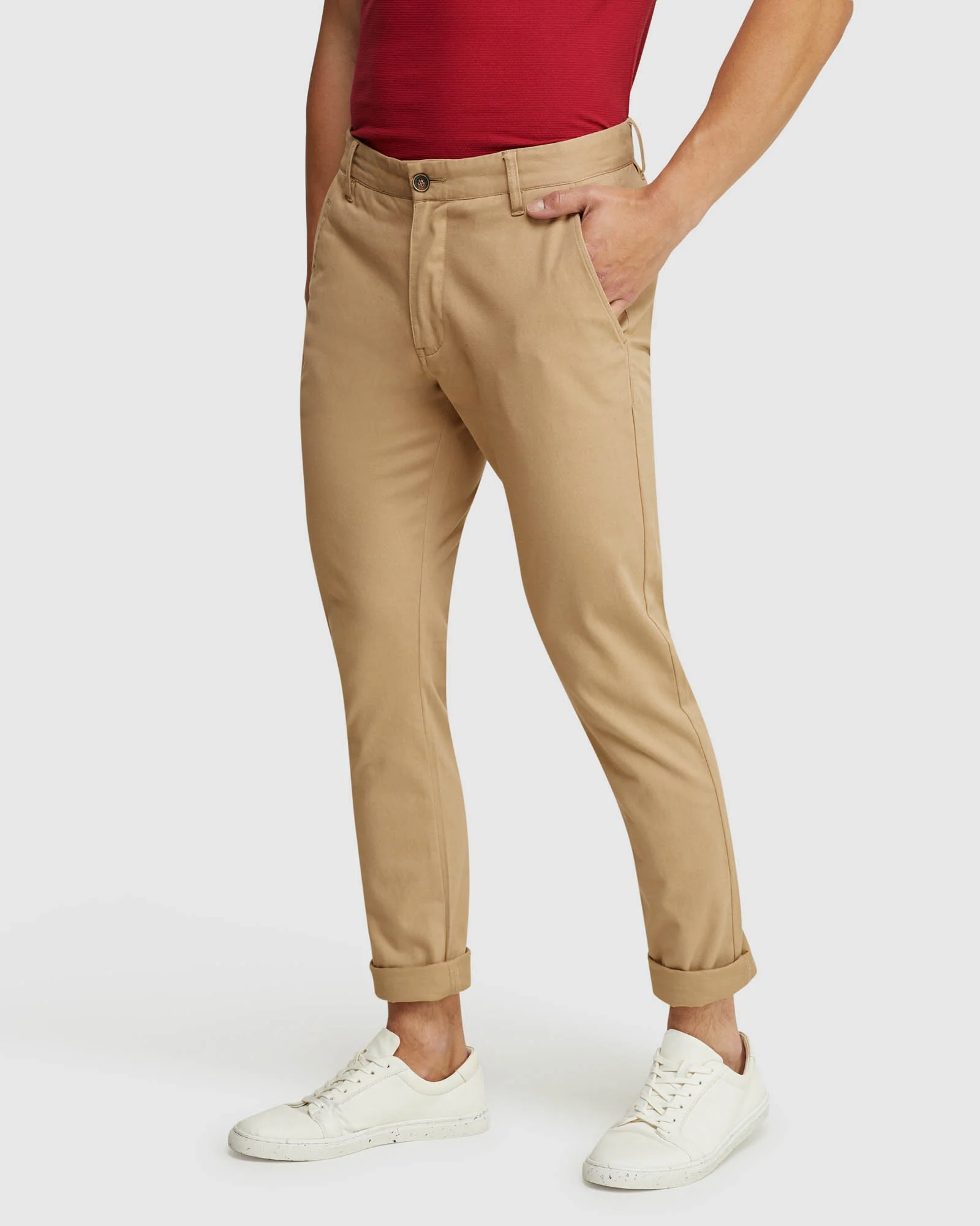 Stretch Skinny Organic Cotton Chinos - Image 51