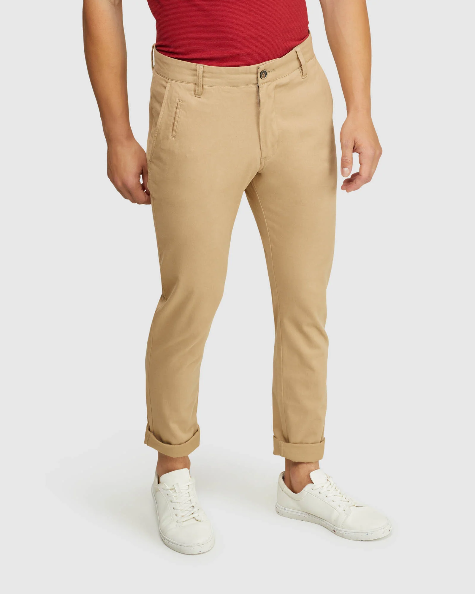 Stretch Skinny Organic Cotton Chinos - Image 53