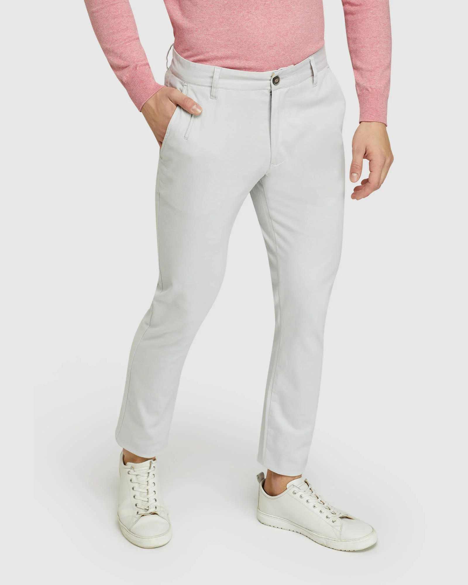 Stretch Skinny Organic Cotton Chinos - Image 59