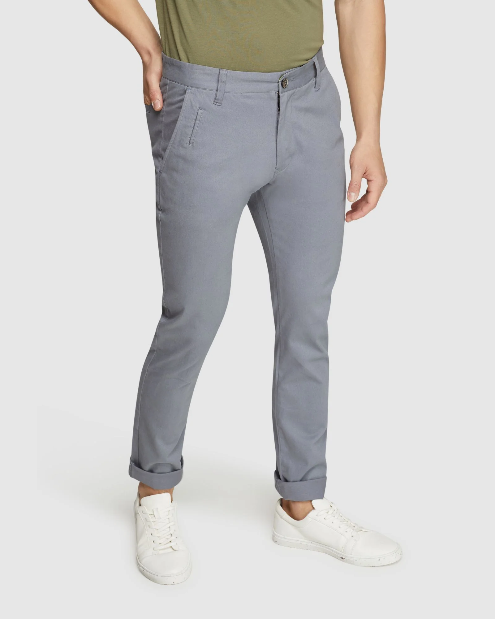 Stretch Skinny Organic Cotton Chinos - Image 65