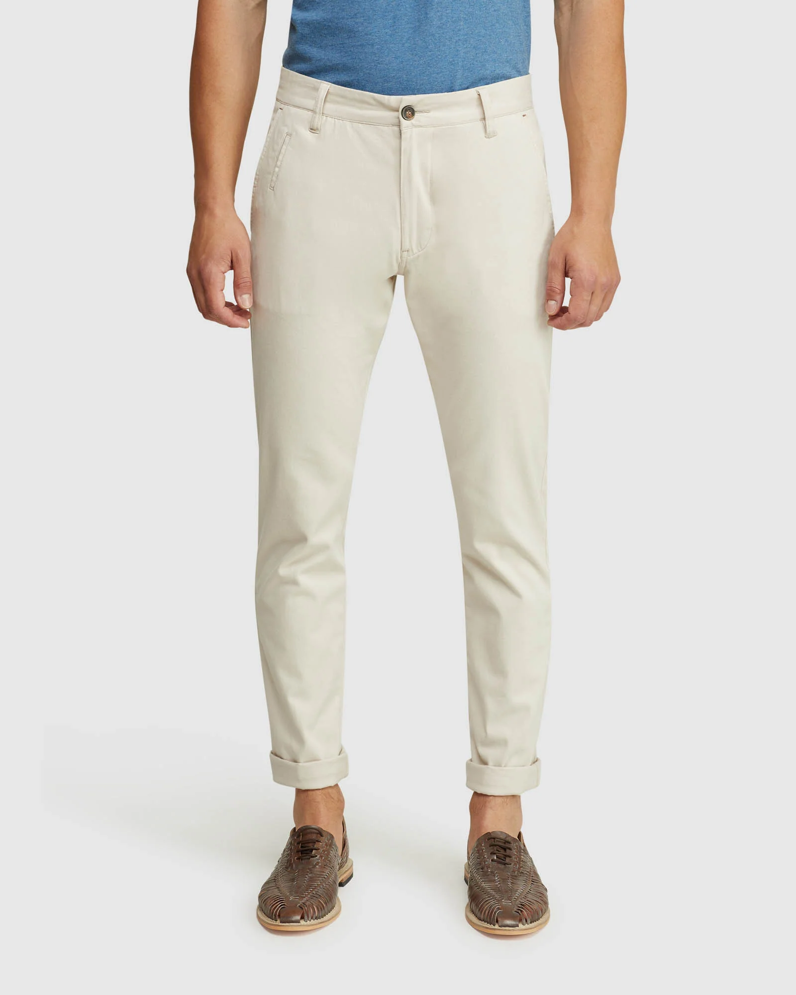 Stretch Skinny Organic Cotton Chinos - Image 80