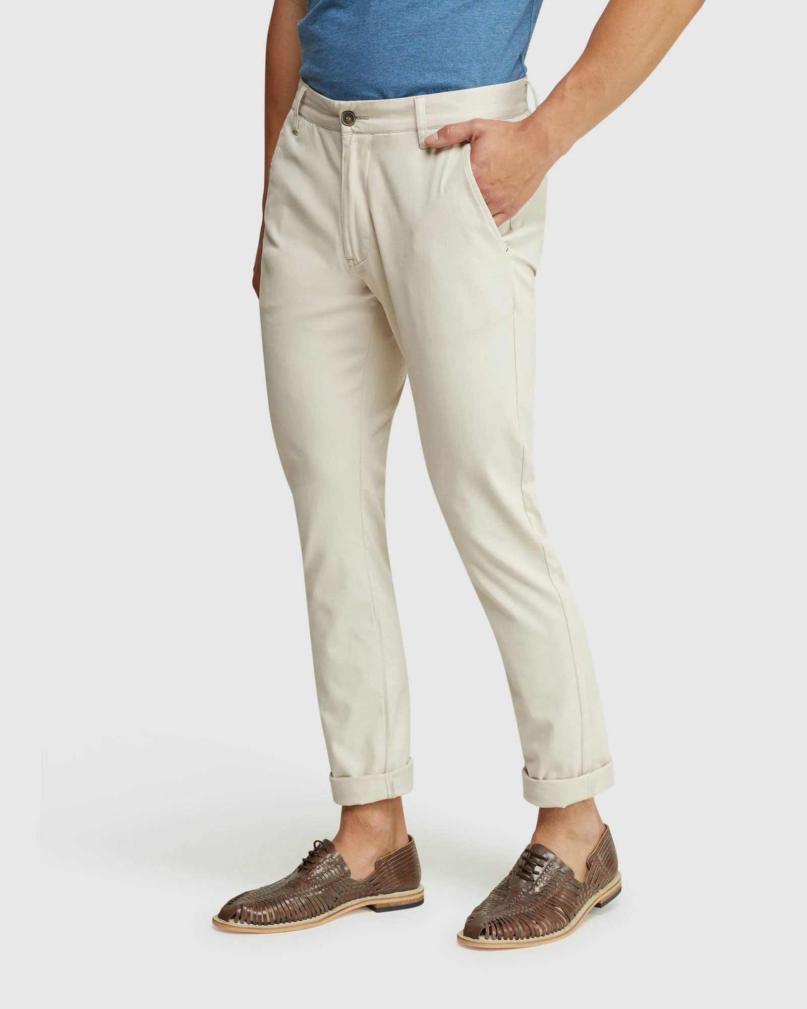 Stretch Skinny Organic Cotton Chinos - Image 81