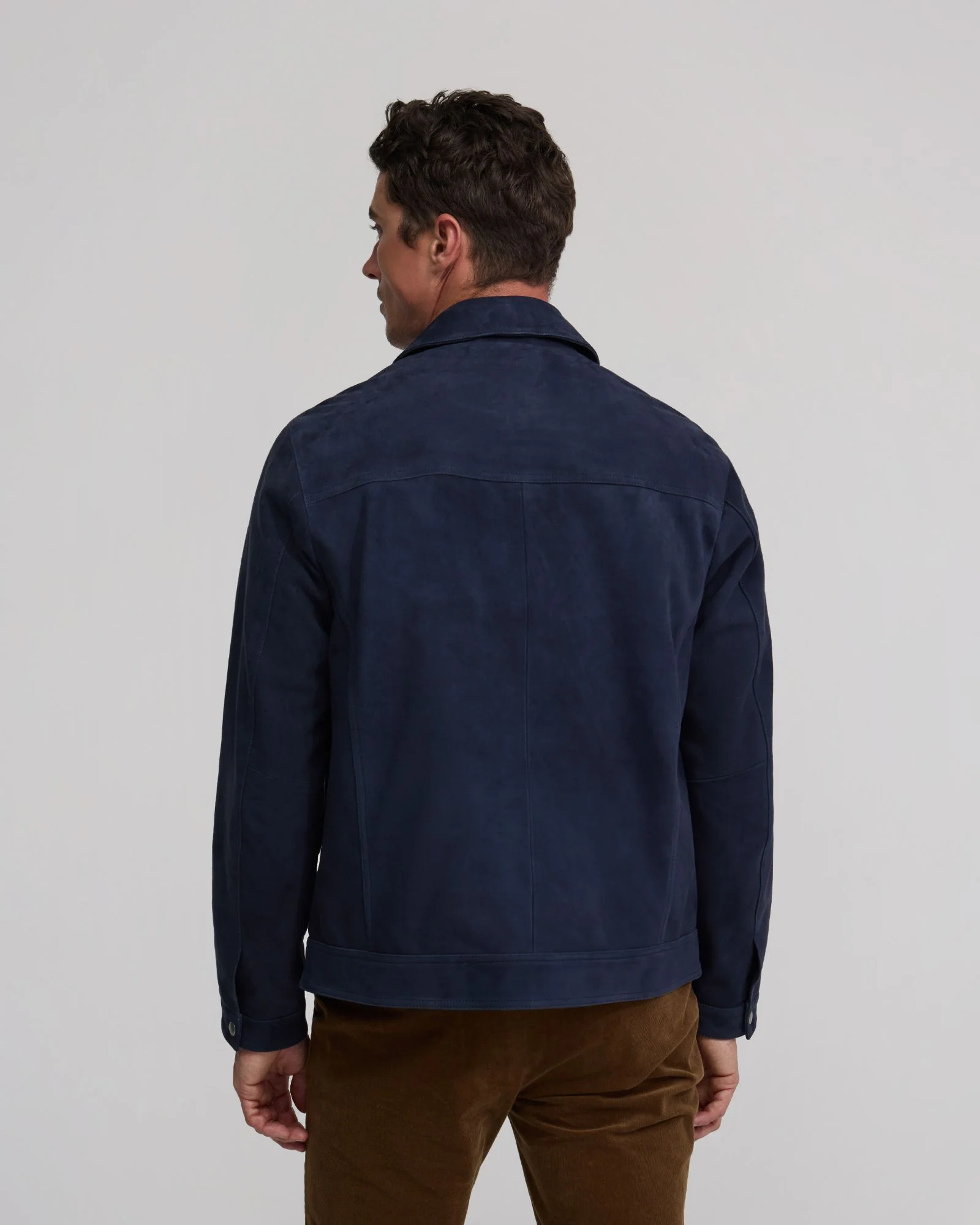 Suede Trucker Jacket - Image 3
