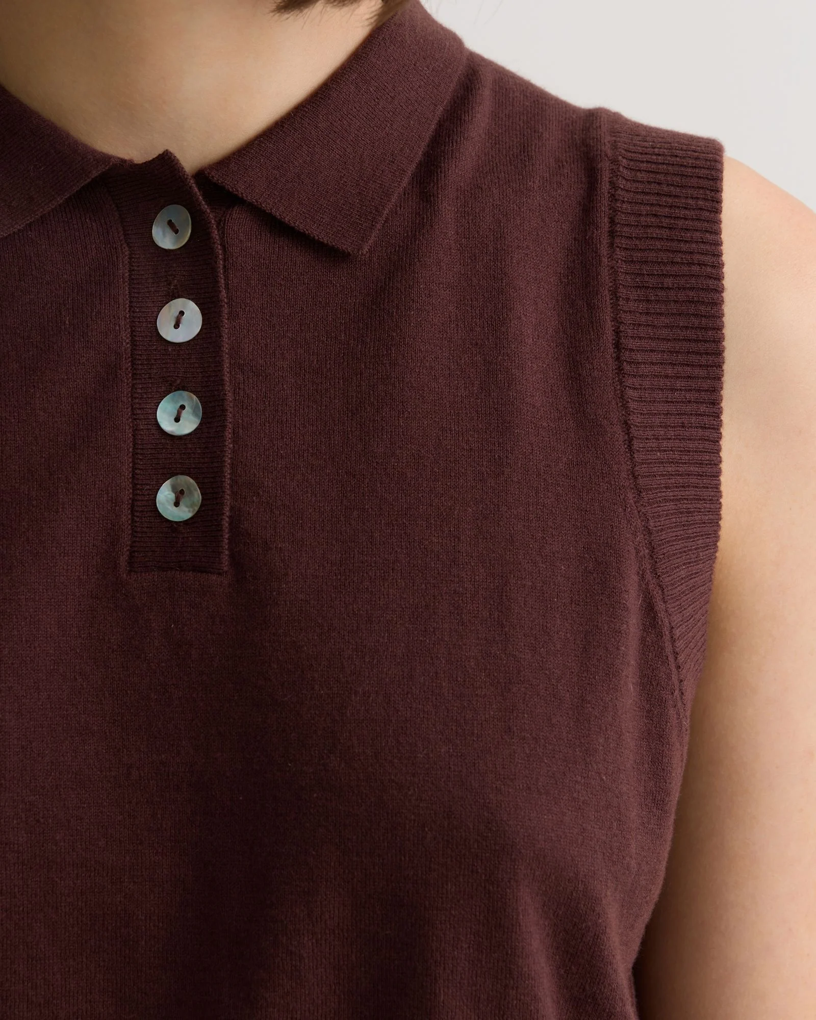 Suki Cashmere Blend Polo - Image 6