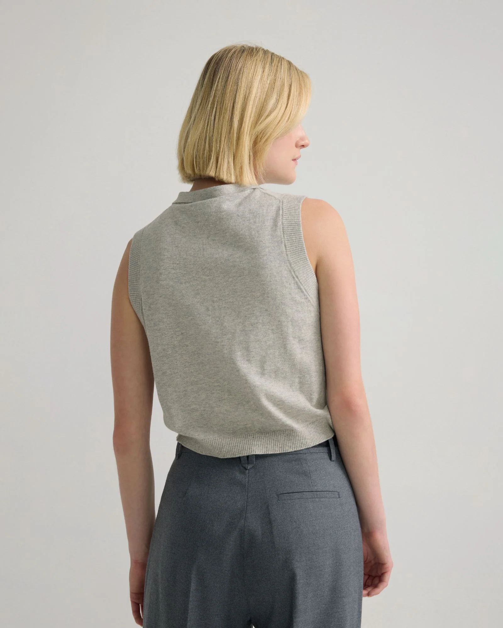 Suki Cashmere Blend Polo - Image 9
