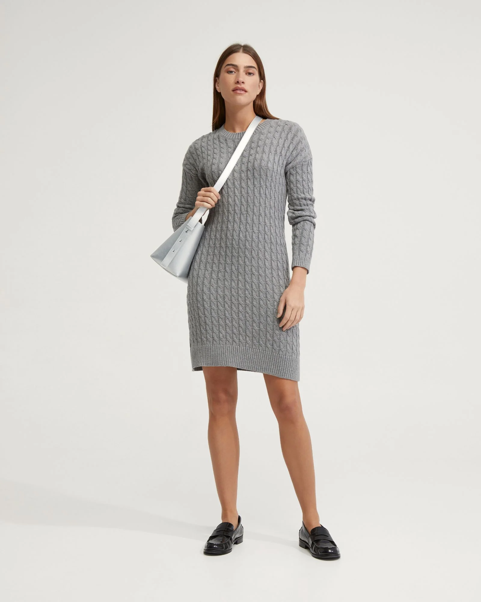 Sweeny Cable Knit Mini Dress - Image 7