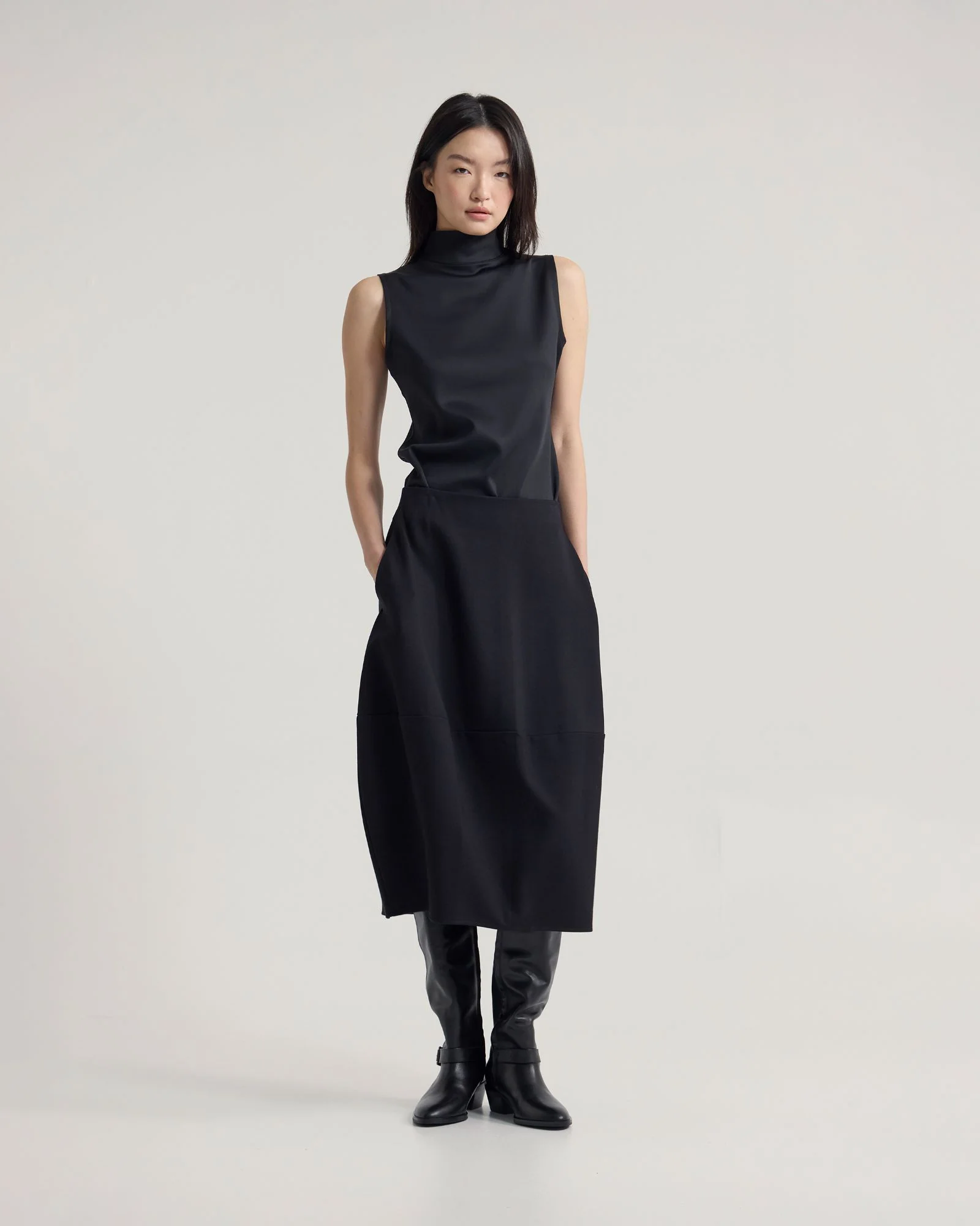 Sybil Stretch Knit Skirt