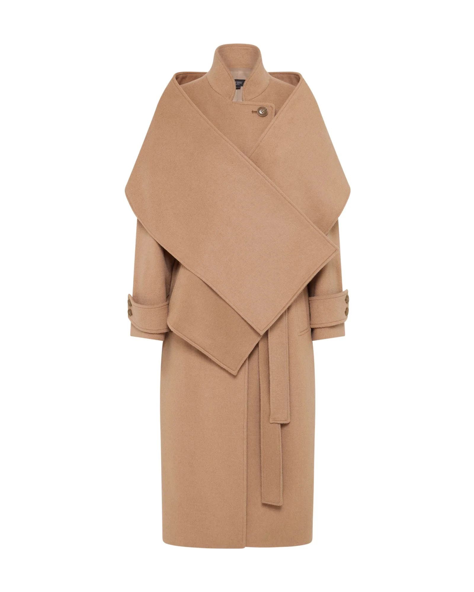 Talia Detachable Scarf Coat