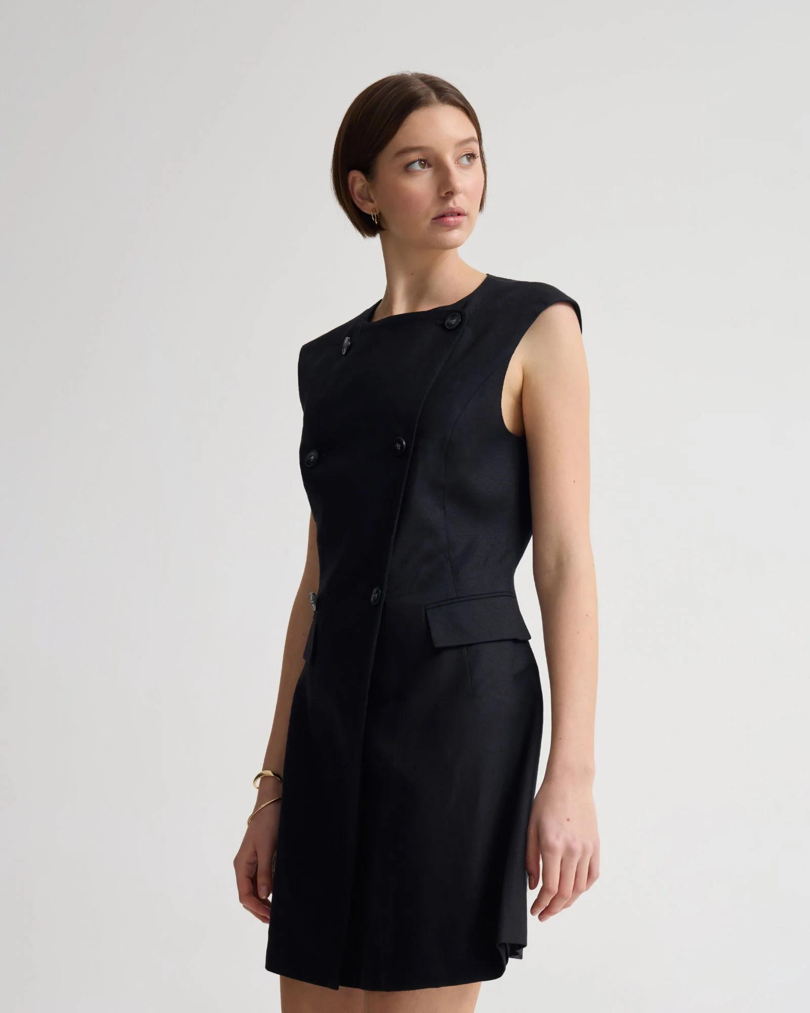 Talia Linen Dress - Image 2