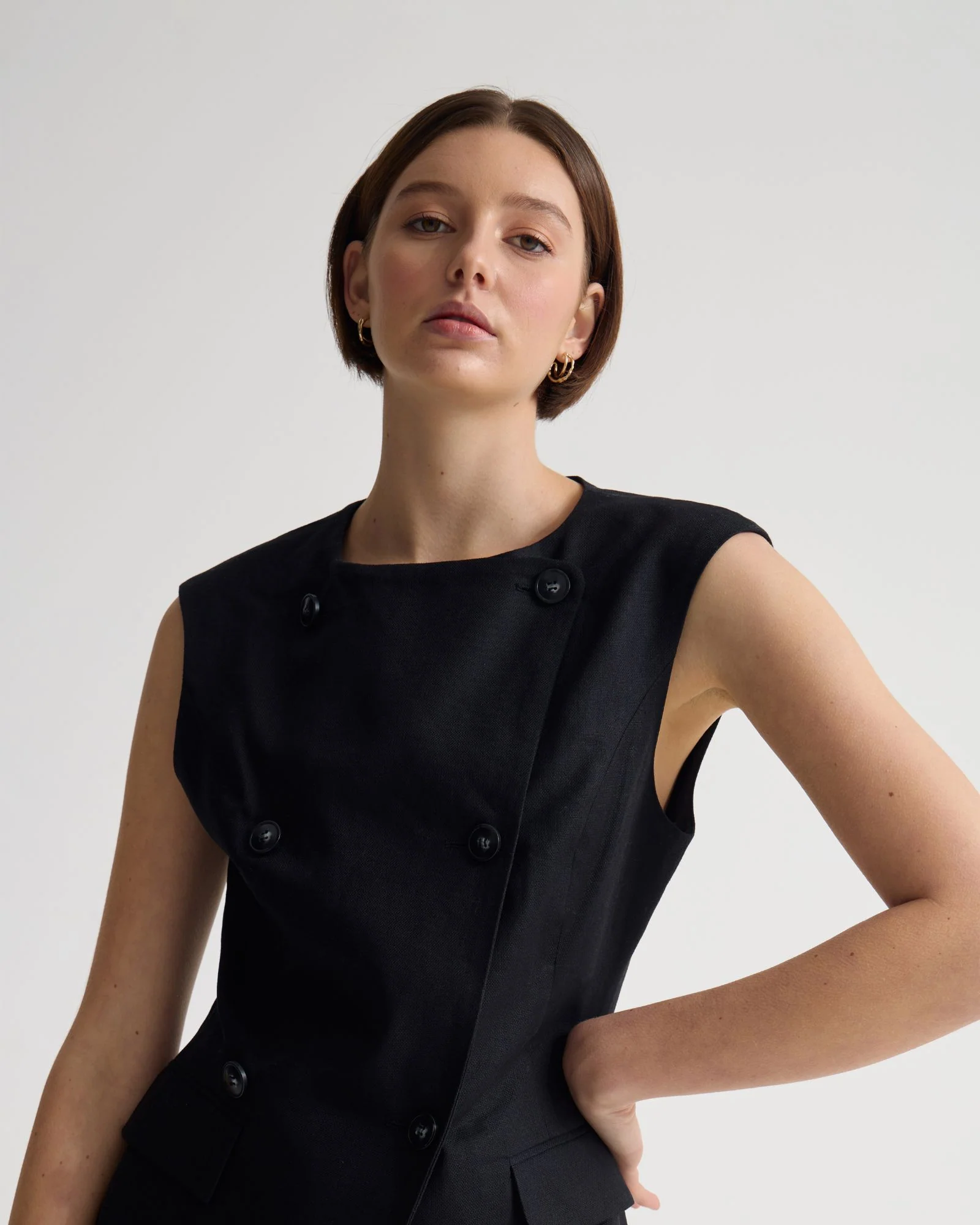 Talia Linen Dress - Image 4