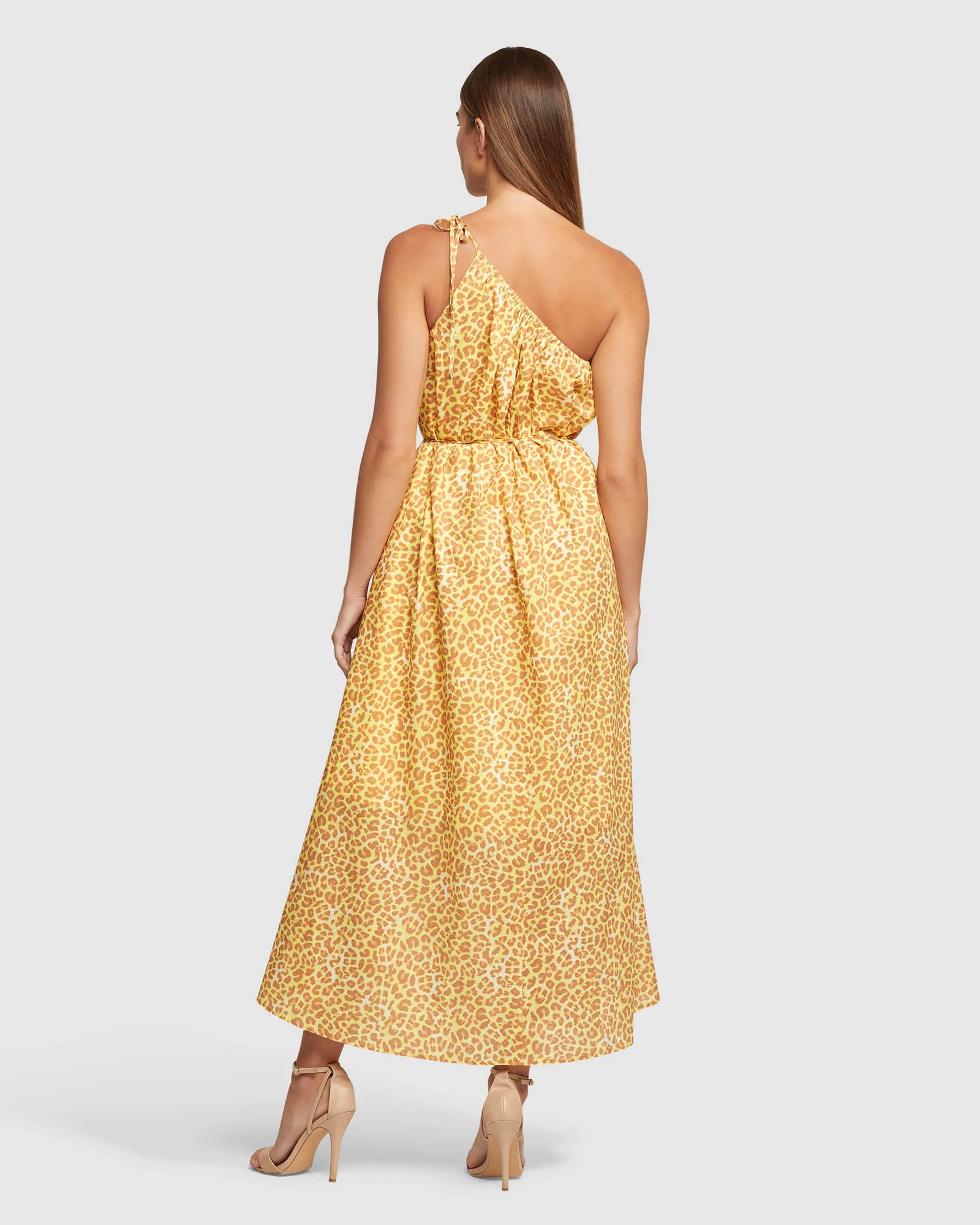 Tara Cotton Animal Print Dress - Image 3