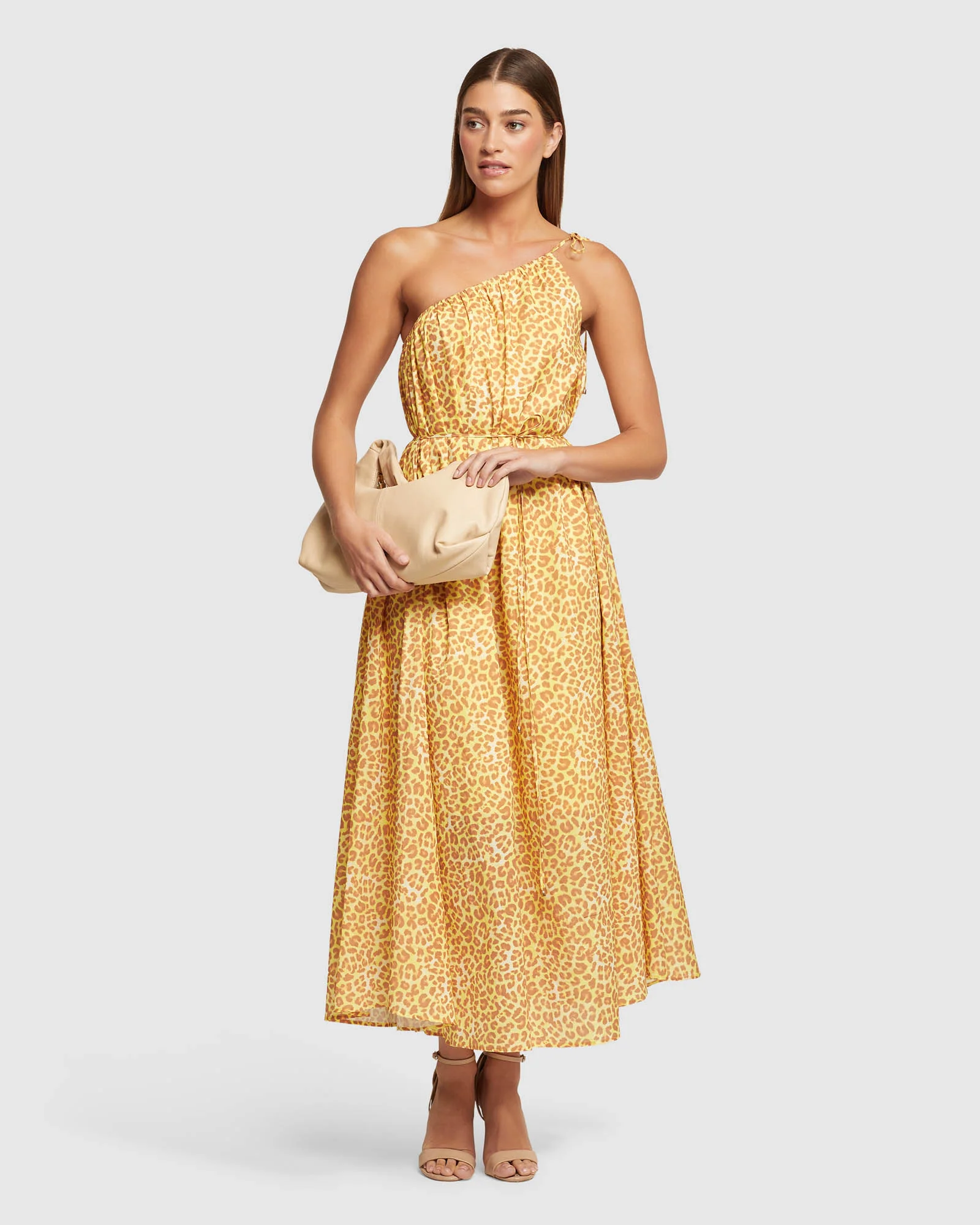 Tara Cotton Animal Print Dress - Image 5