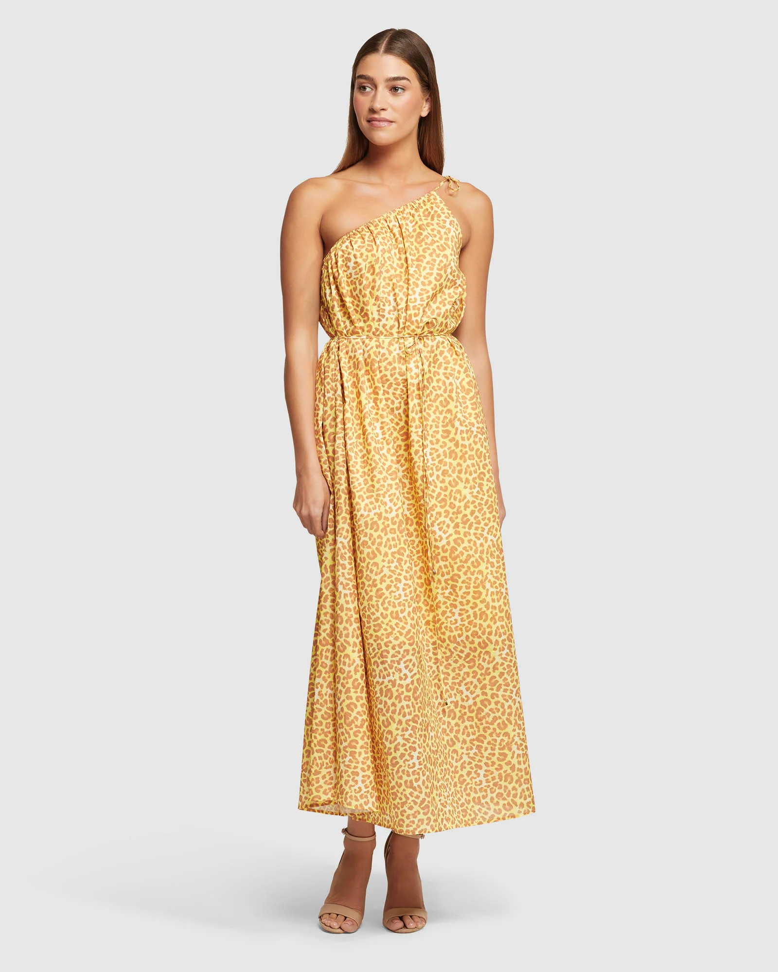 Tara Cotton Animal Print Dress - Image 7