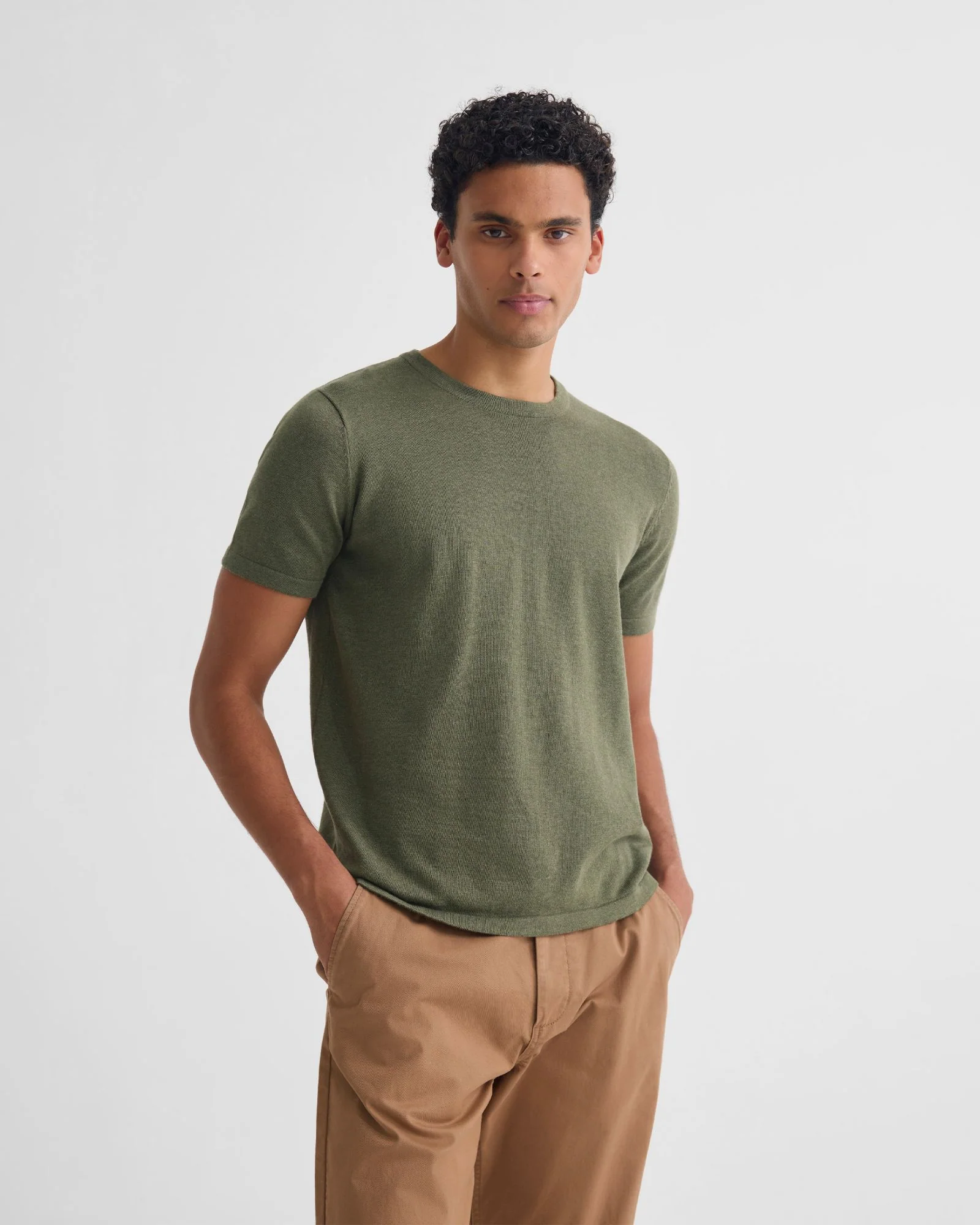 Theo Knitted T Shirt - Image 13