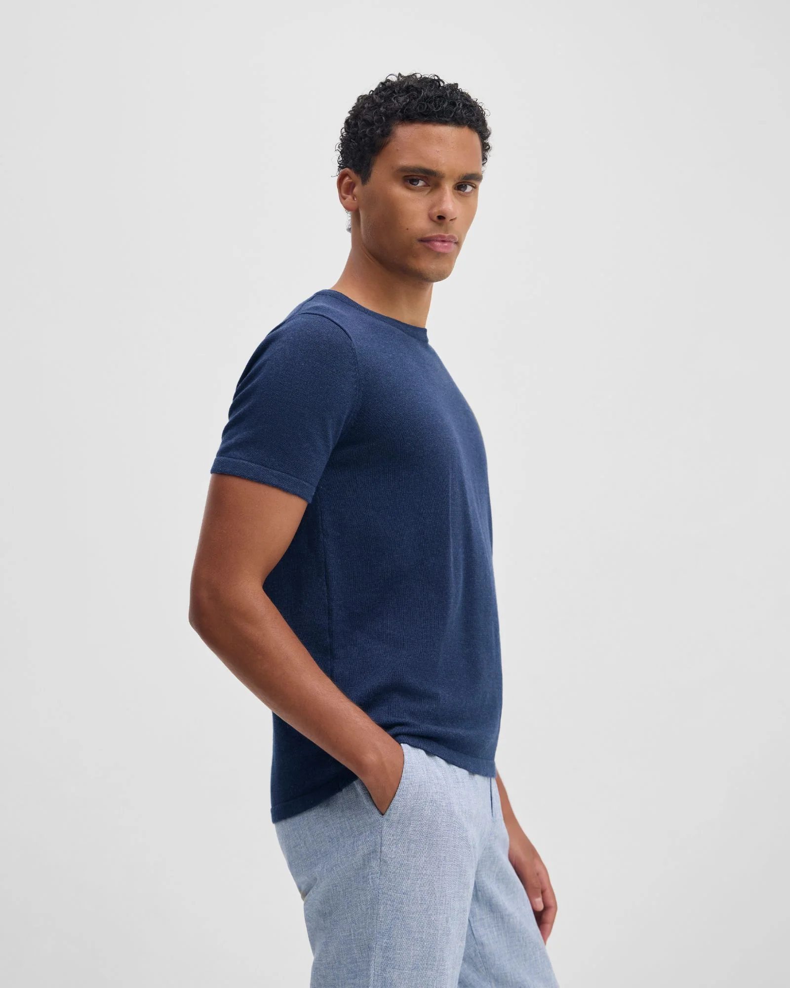 Theo Knitted T Shirt - Image 3