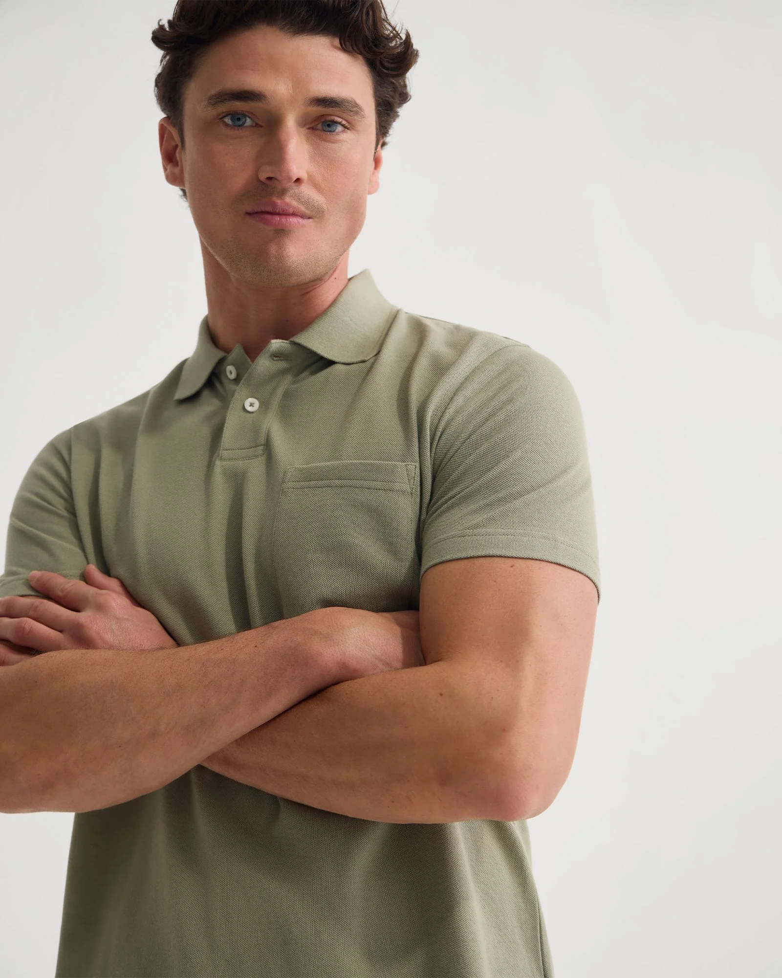 Theo Organic Cotton Pique Polo - Image 10