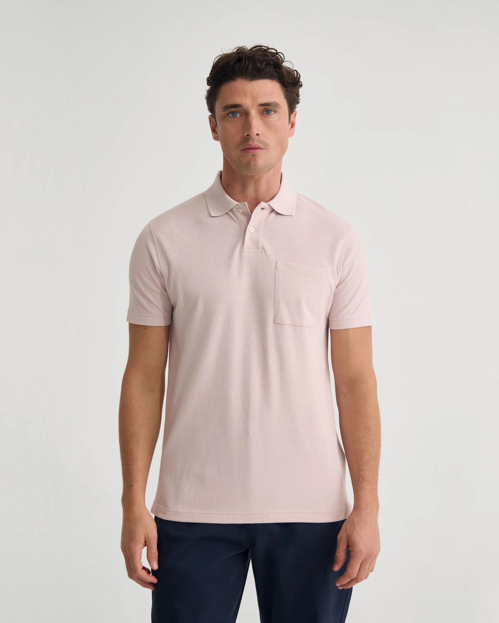 Theo Organic Cotton Pique Polo - Image 16