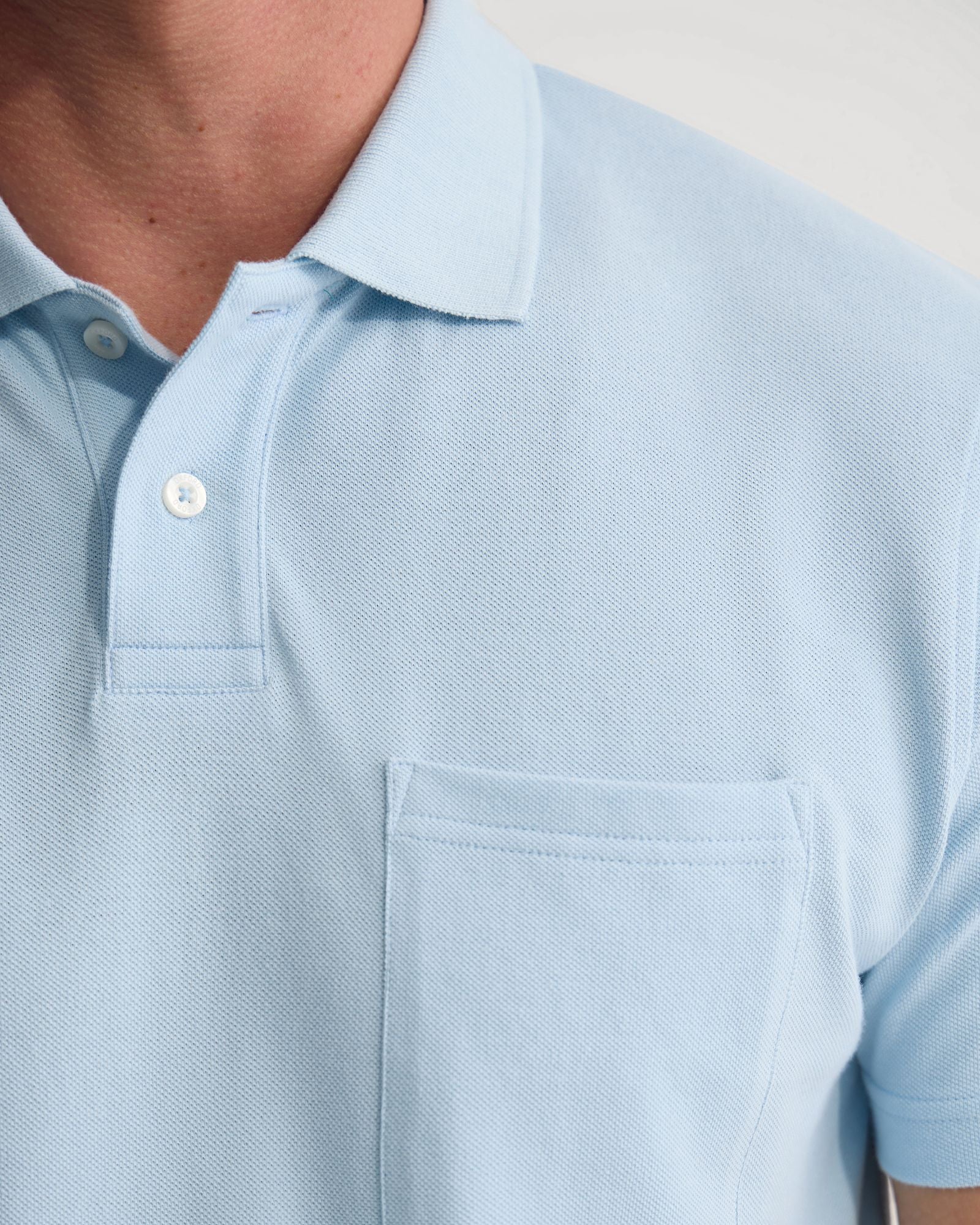 Theo Organic Cotton Pique Polo - Image 6