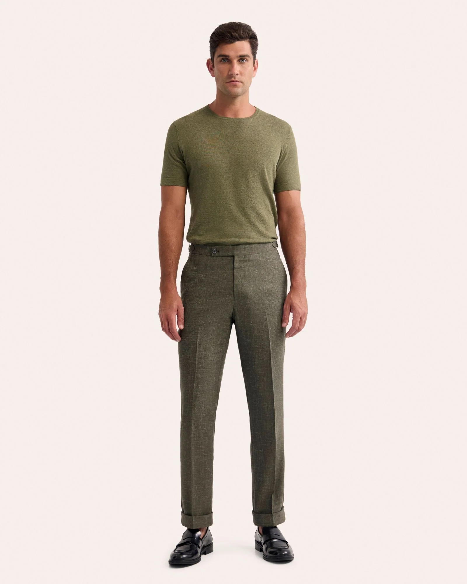 Theodore Crew Neck Knitted T-Shirt - Image 2