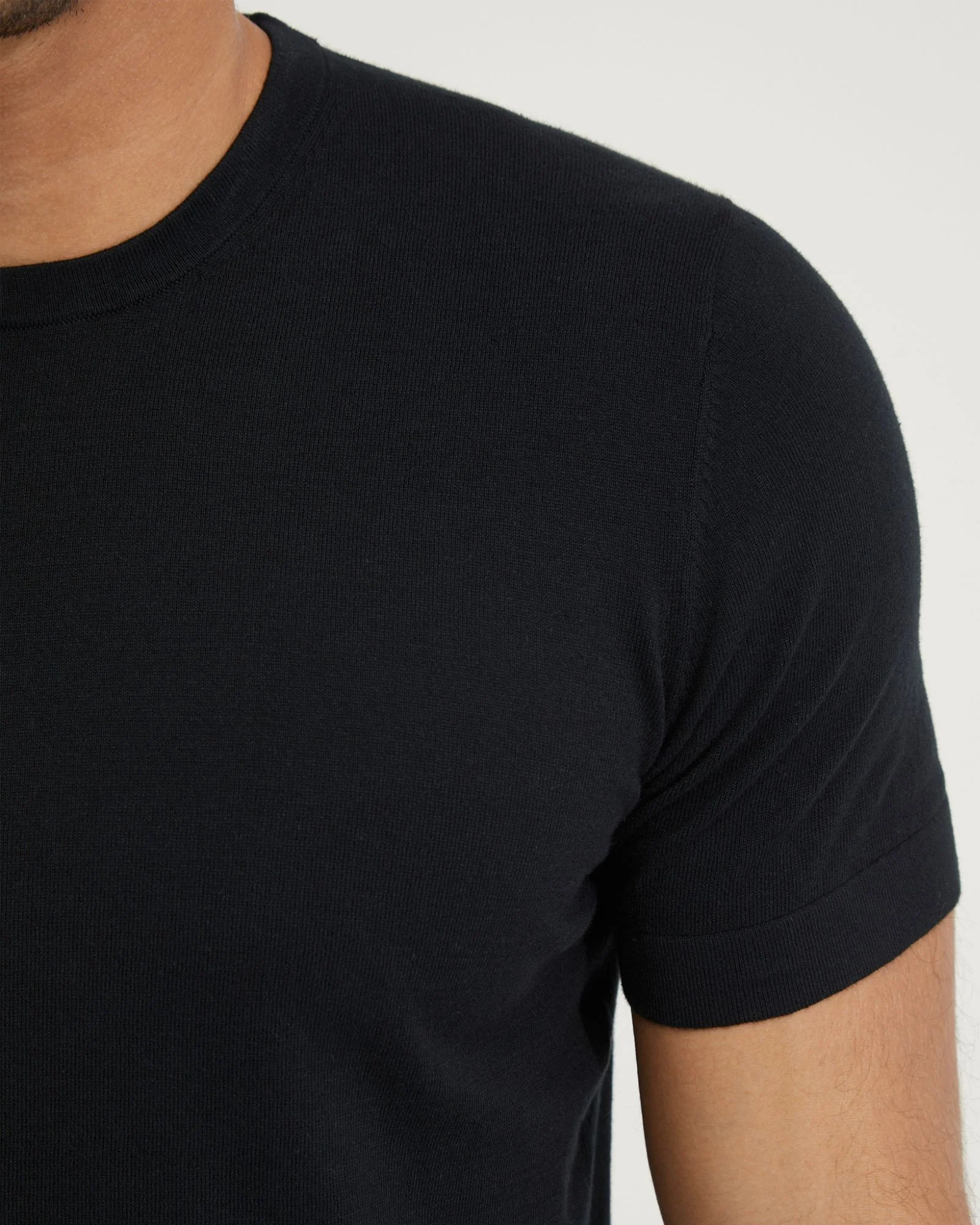 Theodore Crew Neck Knitted T-Shirt - Image 18