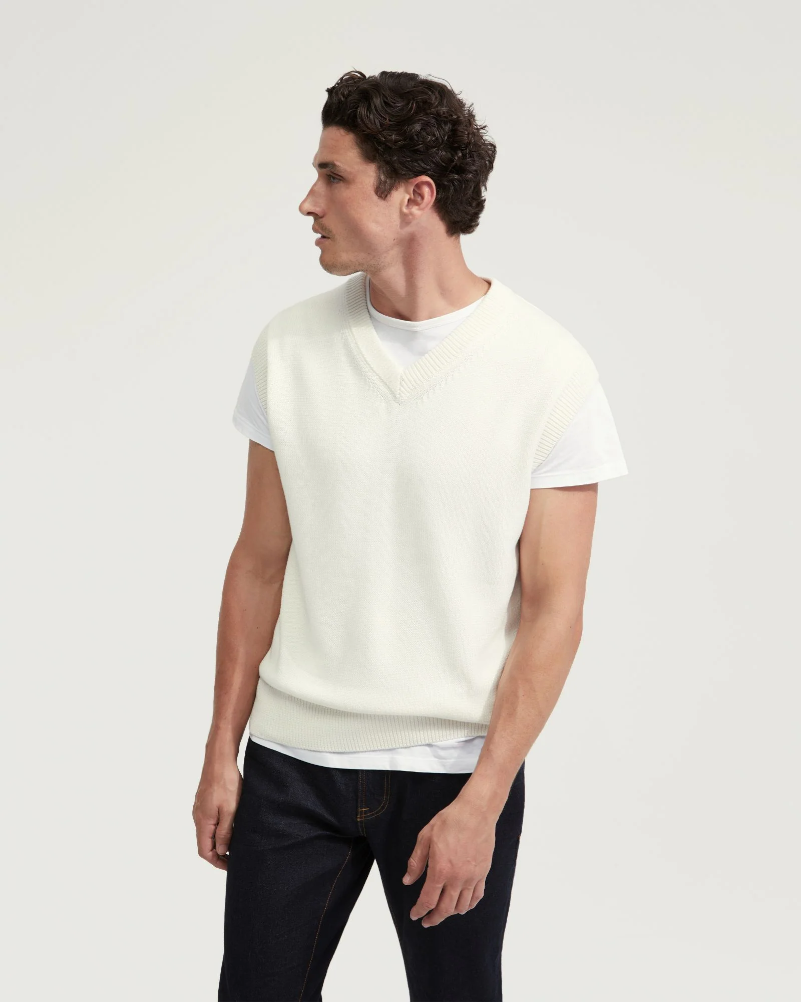 Timothee Cotton Vest - Image 8