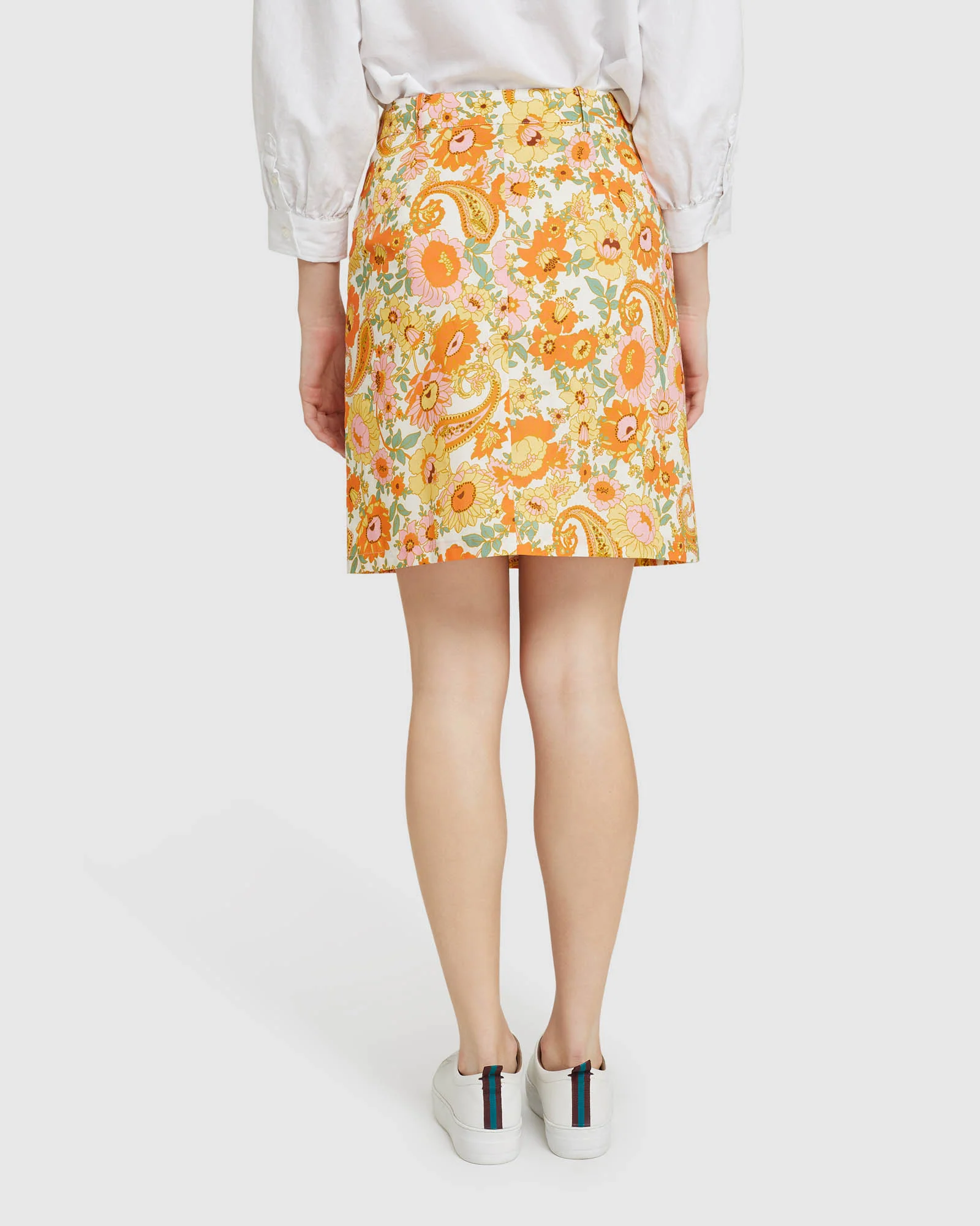 Tito Retro Floral Skirt - Image 3