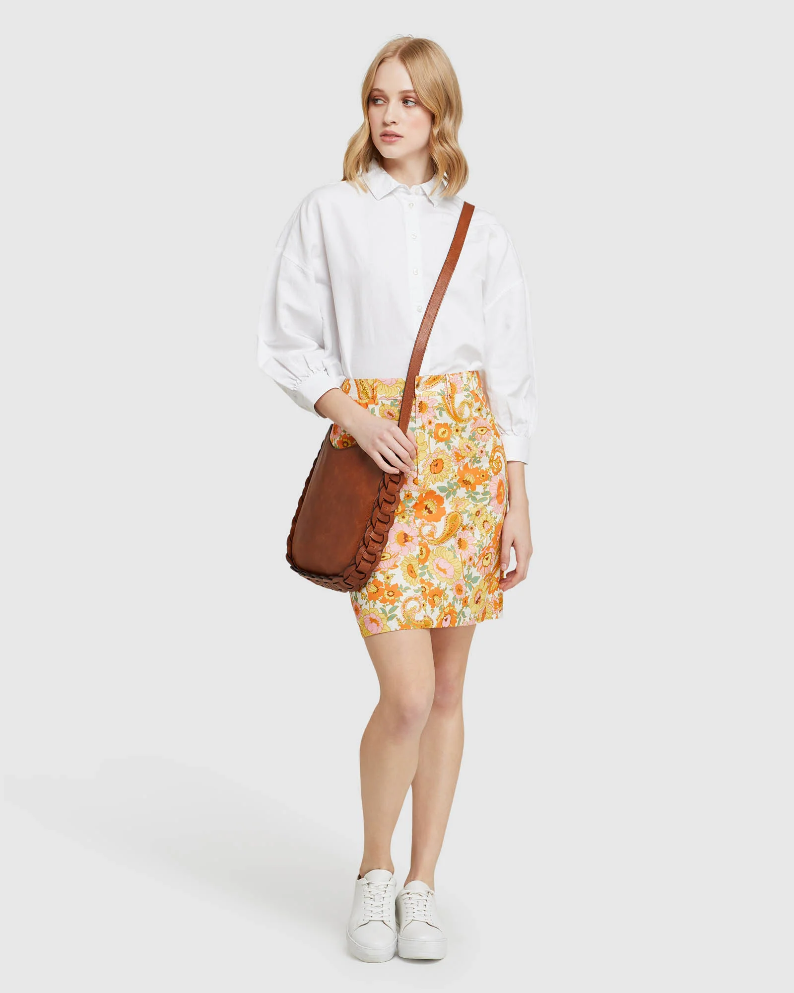 Tito Retro Floral Skirt - Image 5