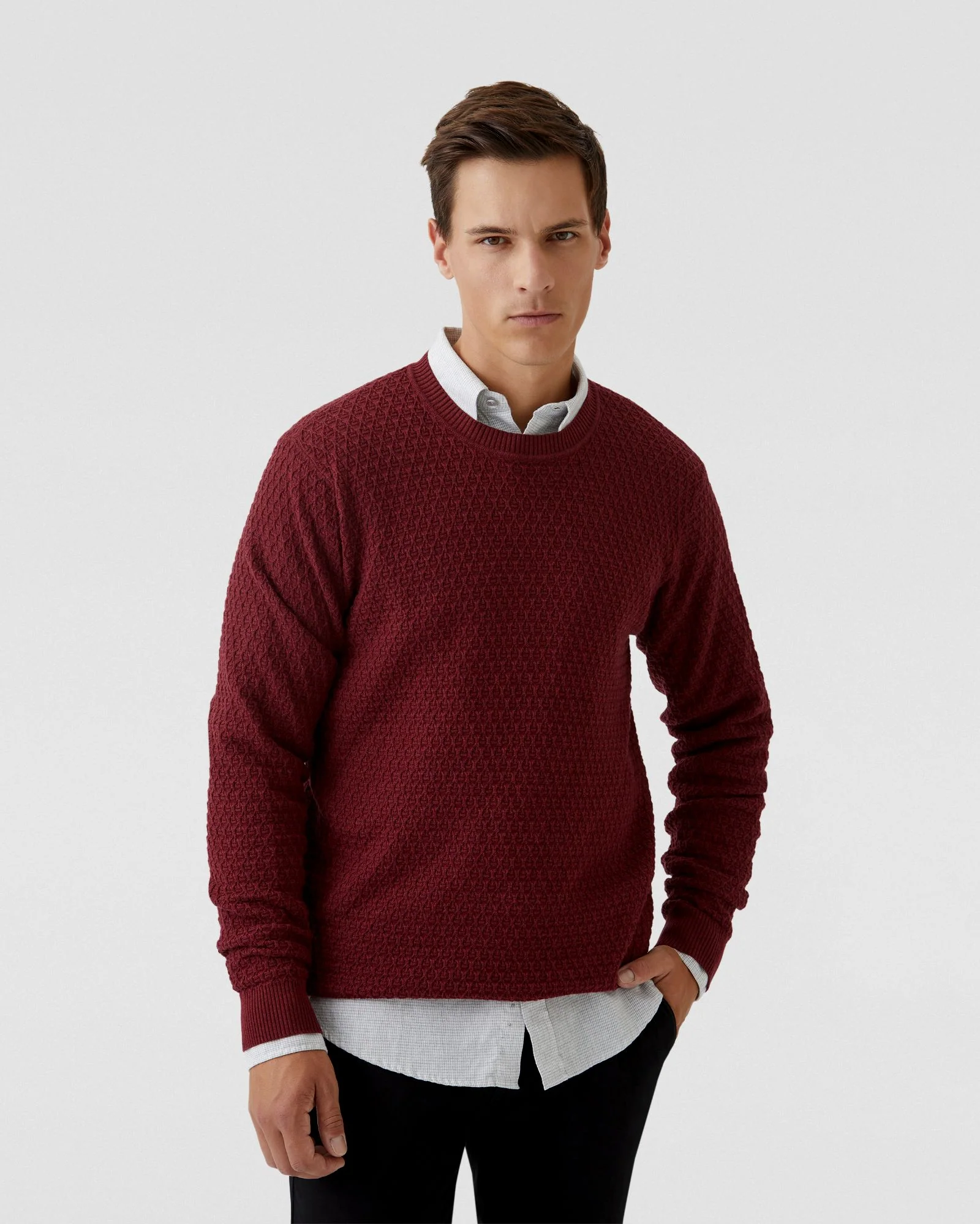 Toby Textured Cotton Knit - Image 12