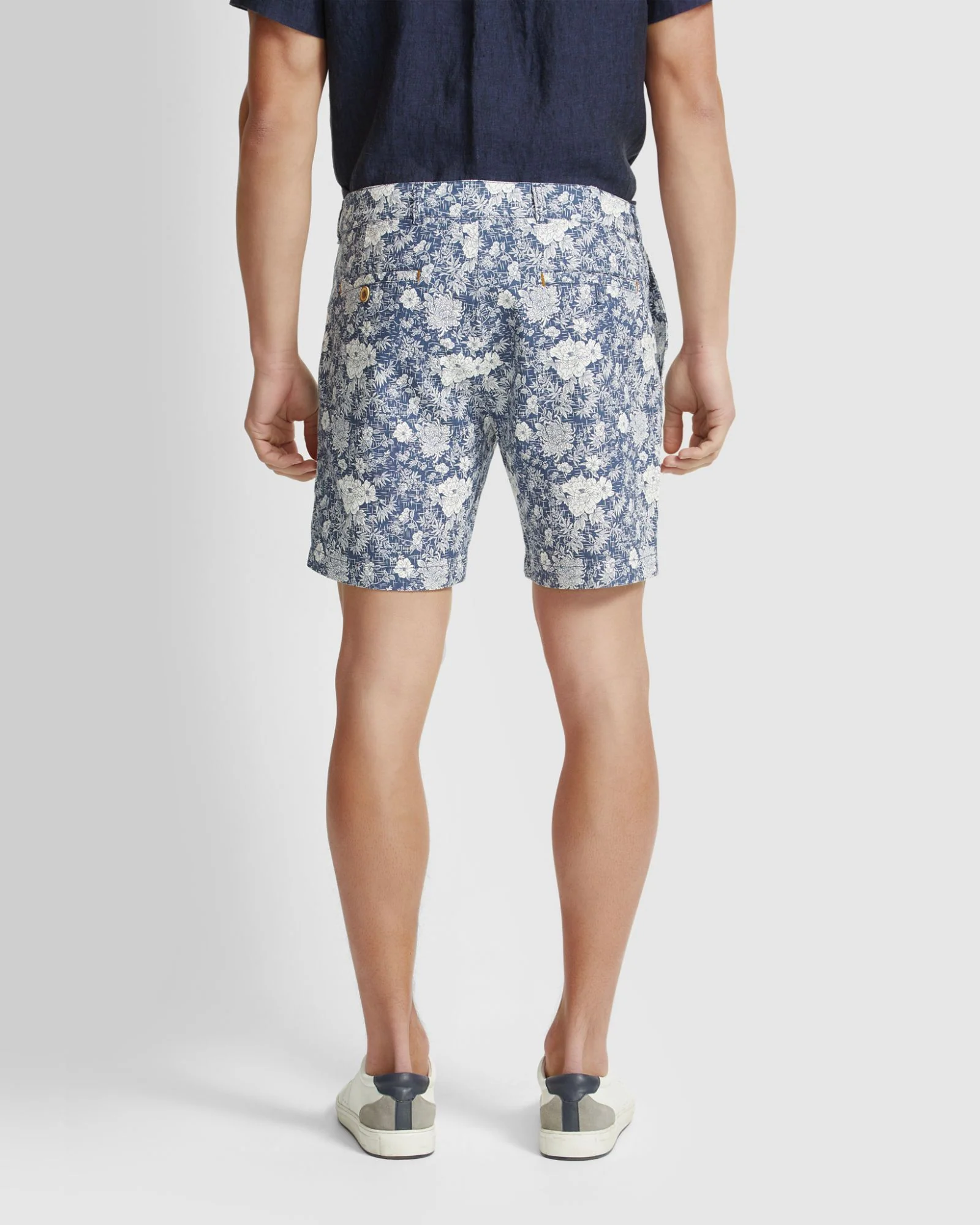 Tom Linen Cotton Printed Short - Image 3
