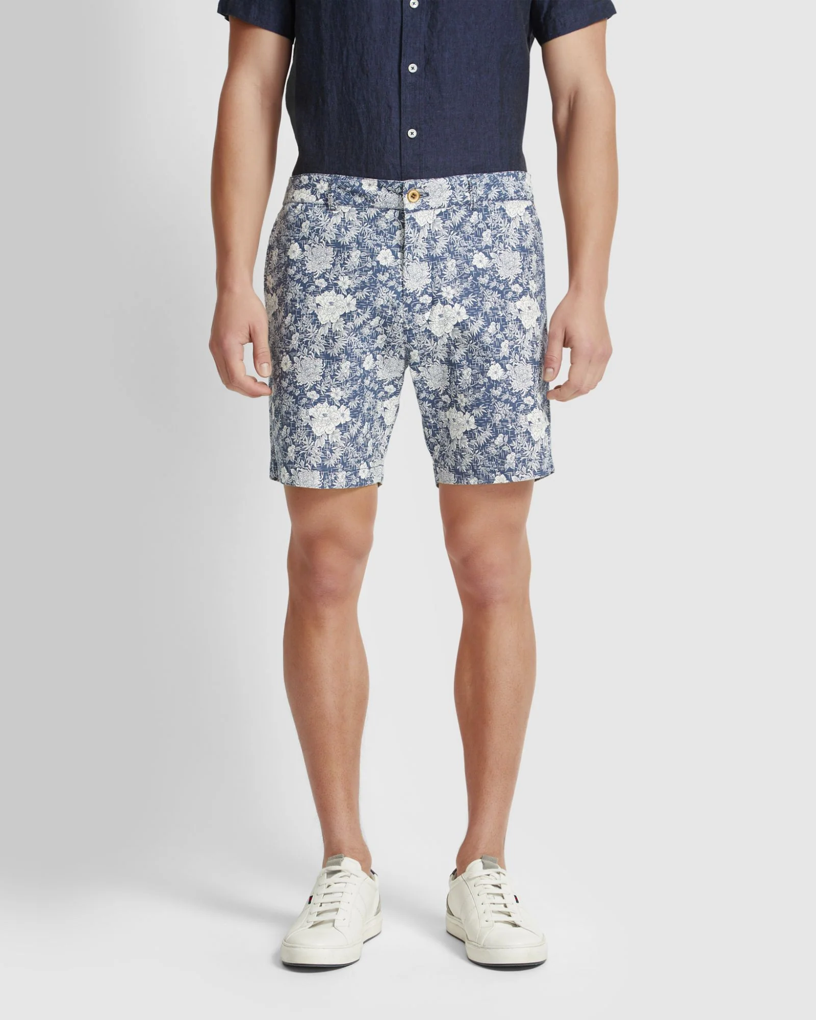 Tom Linen Cotton Printed Short - Image 5