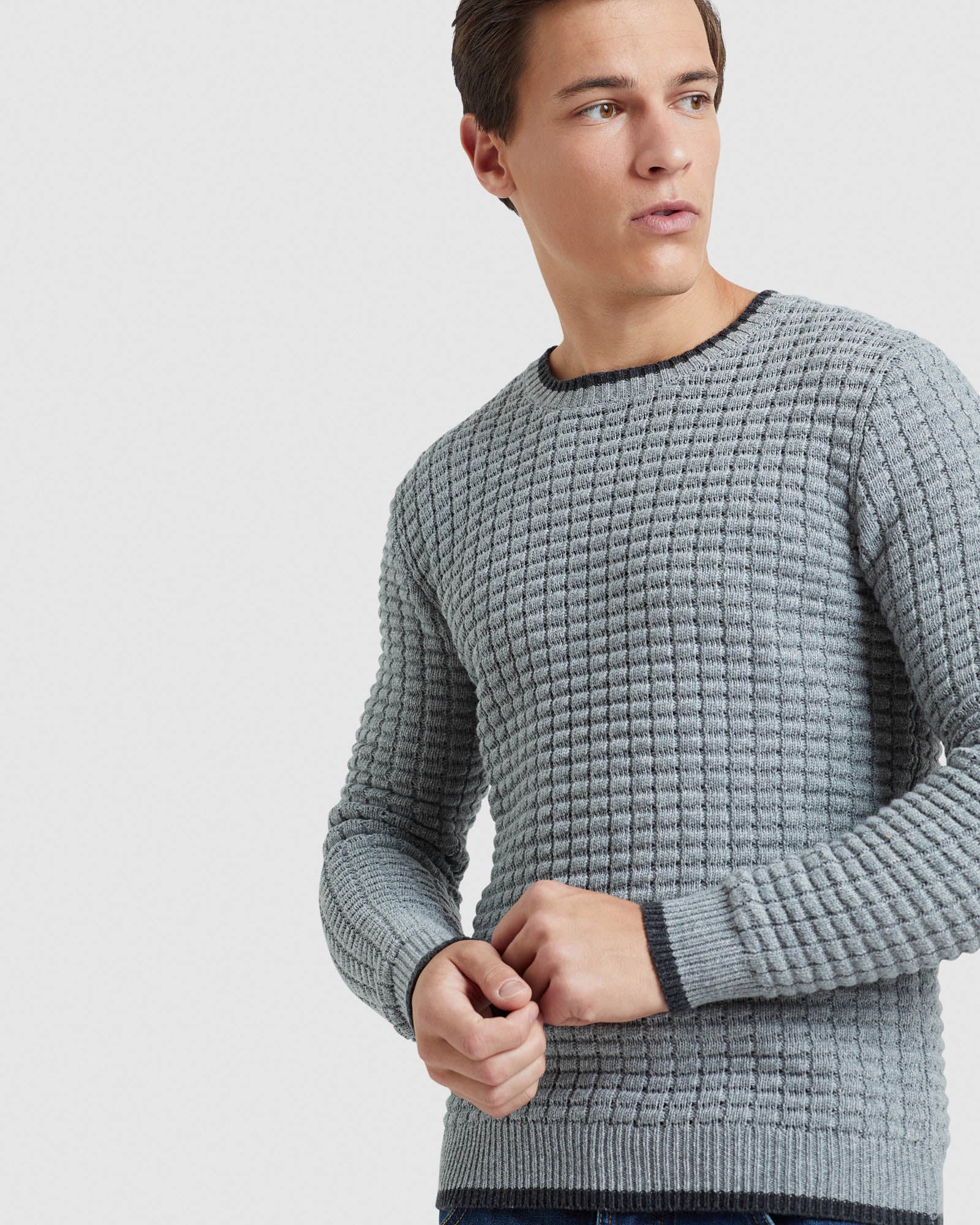 Tommy Waffle Crew Neck Knit - Image 10