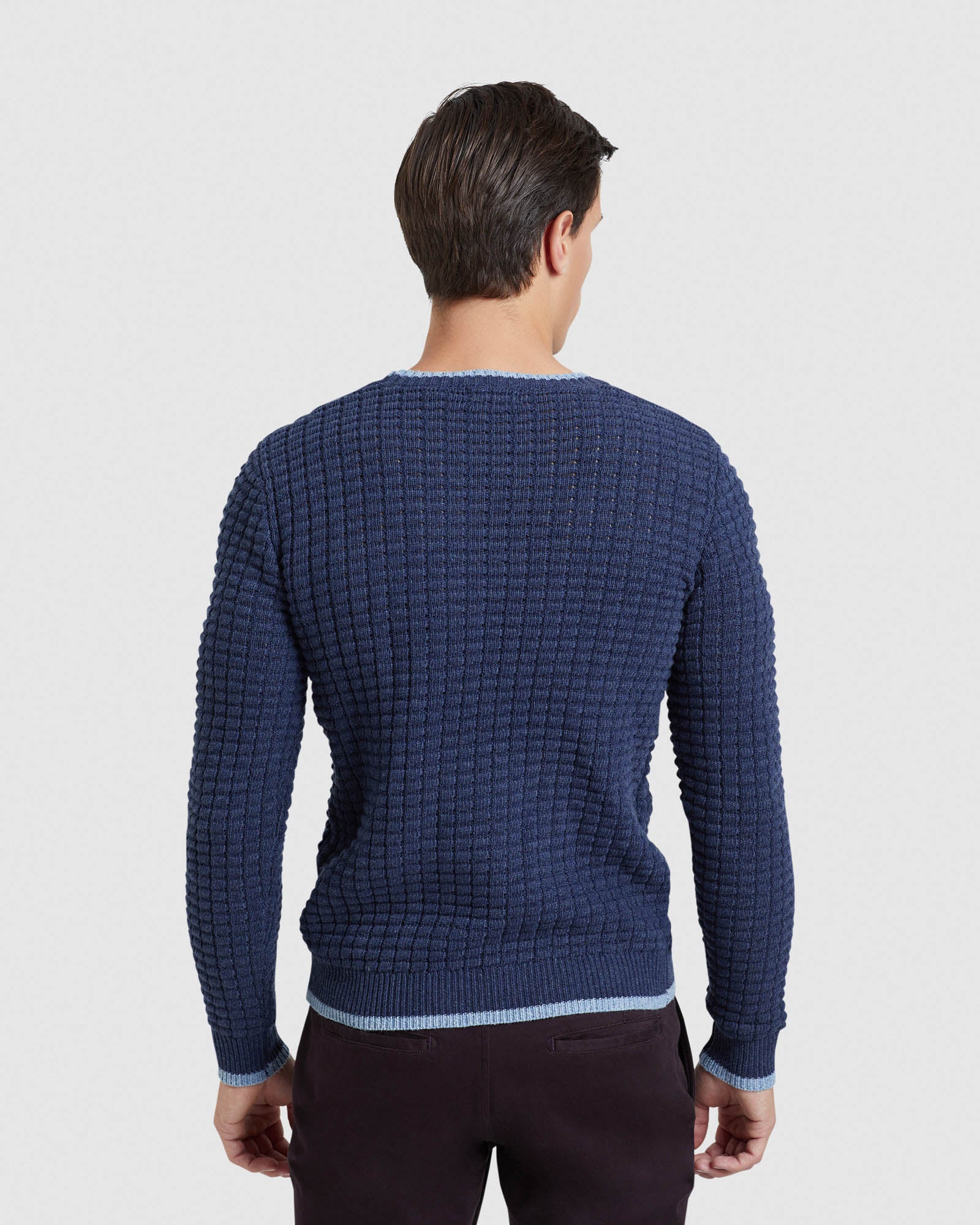 Tommy Waffle Crew Neck Knit - Image 3