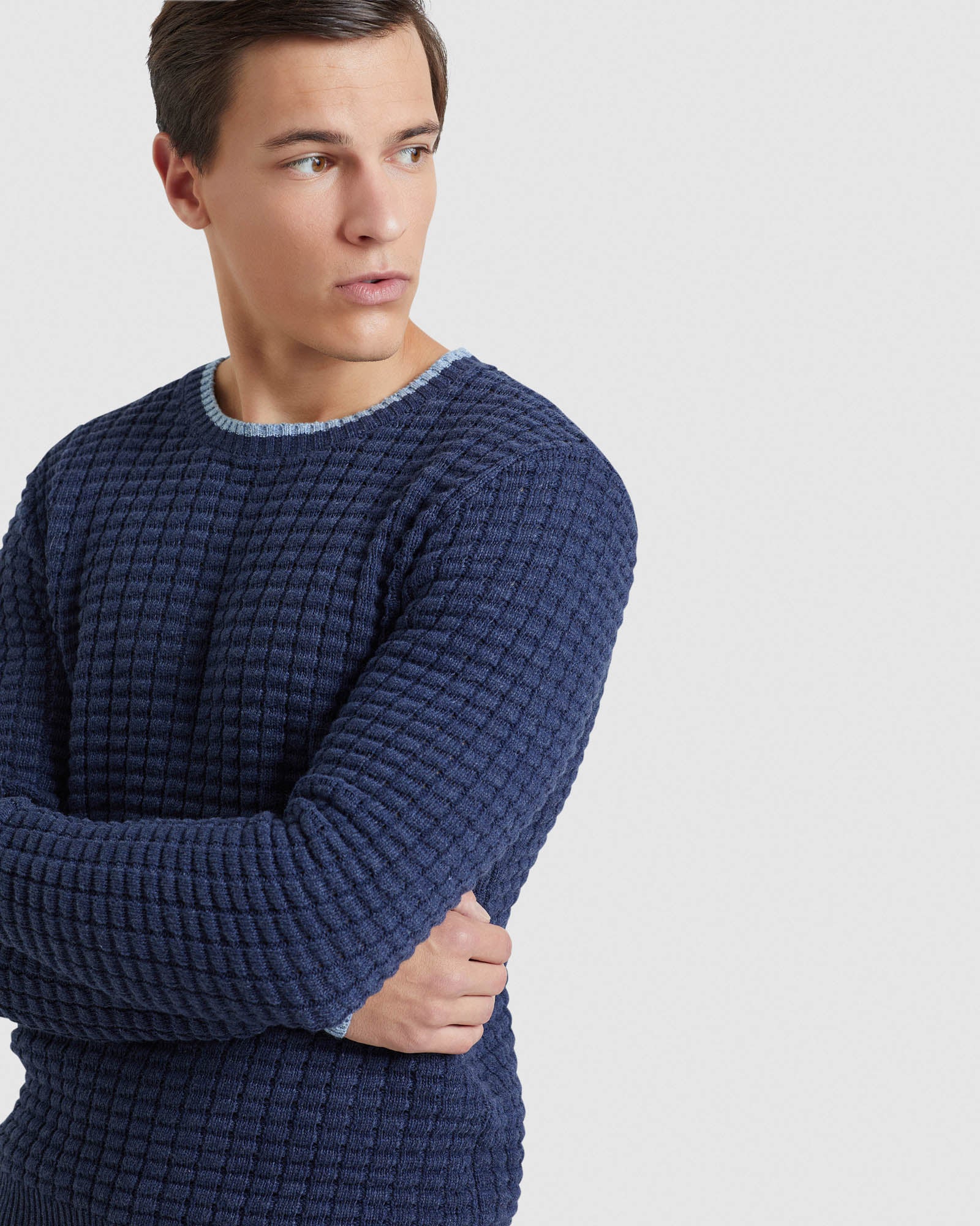 Tommy Waffle Crew Neck Knit - Image 4
