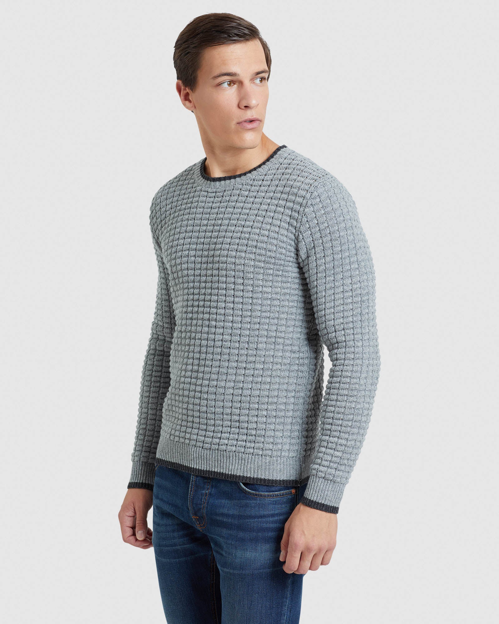 Tommy Waffle Crew Neck Knit - Image 8