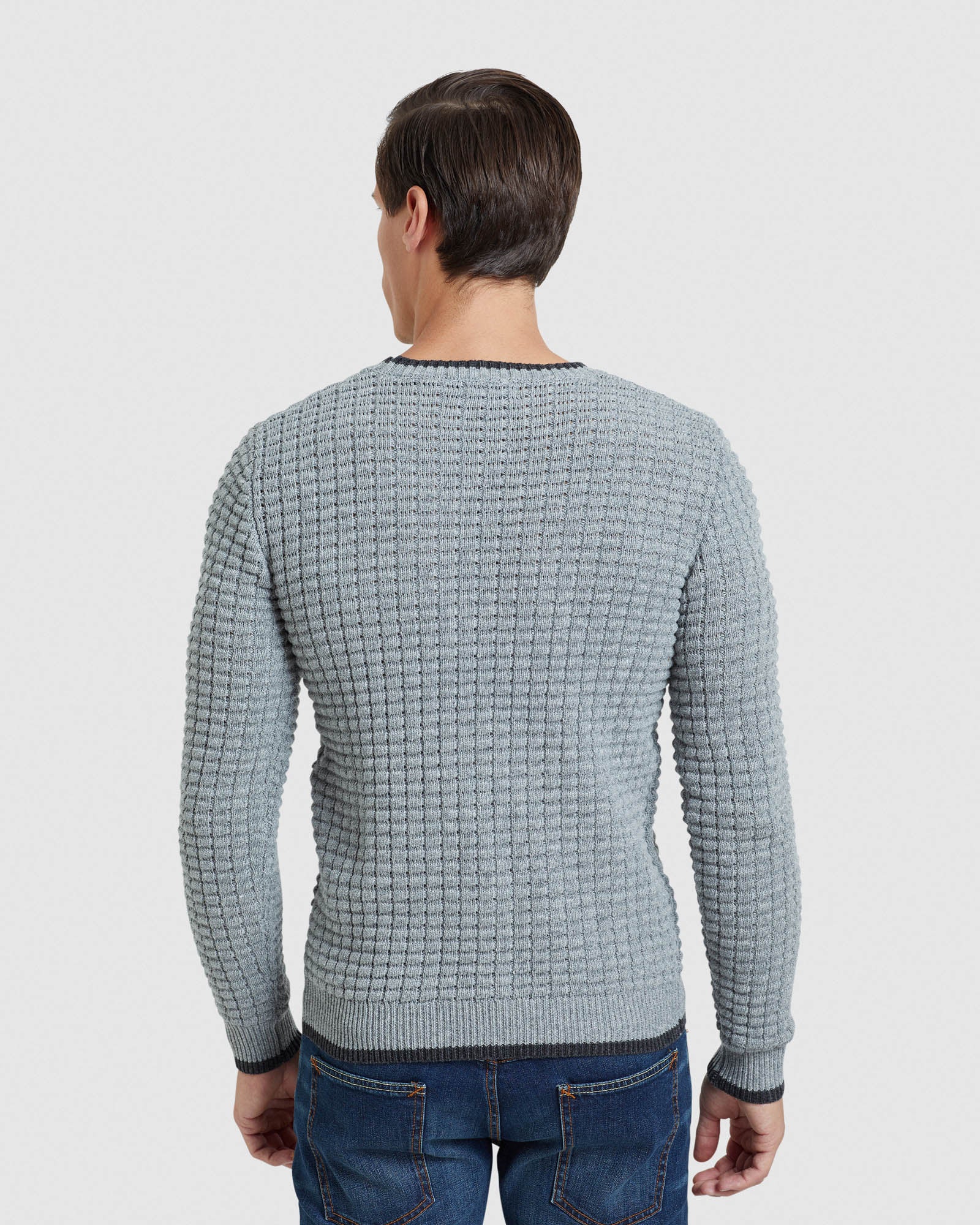 Tommy Waffle Crew Neck Knit - Image 9