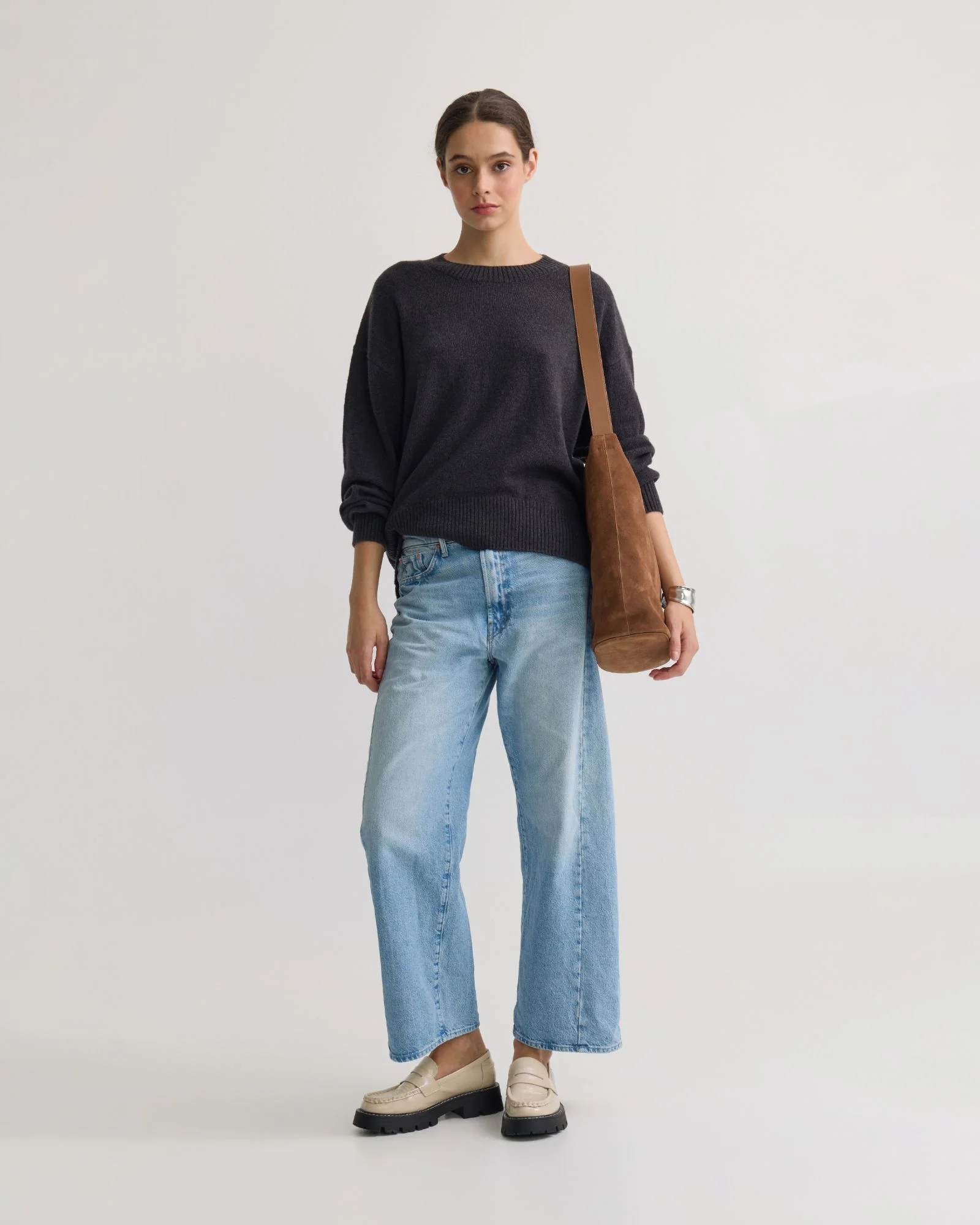 Toni Cashmere Blend Crew Neck - Image 13