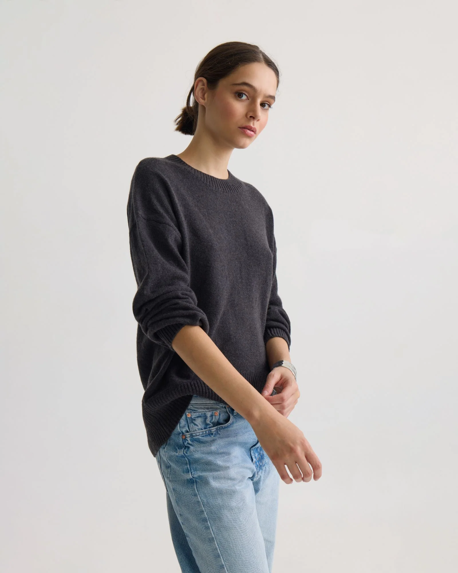 Toni Cashmere Blend Crew Neck - Image 14